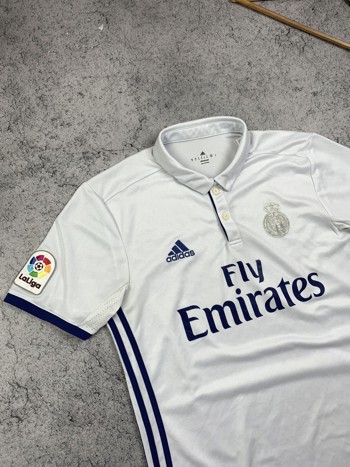 Adidas Adidas Real Madrid 2016-2017 Home Shirt Soccer Jersey Size M Size US M / EU 48-50 / 2 - 3 Thumbnail