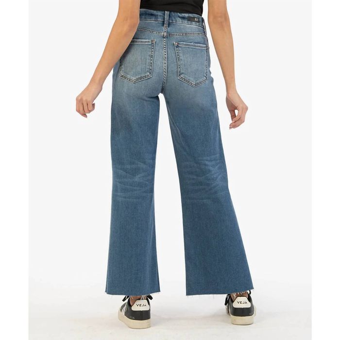 Kut Meg High Rise Wide Leg Denim main image 1