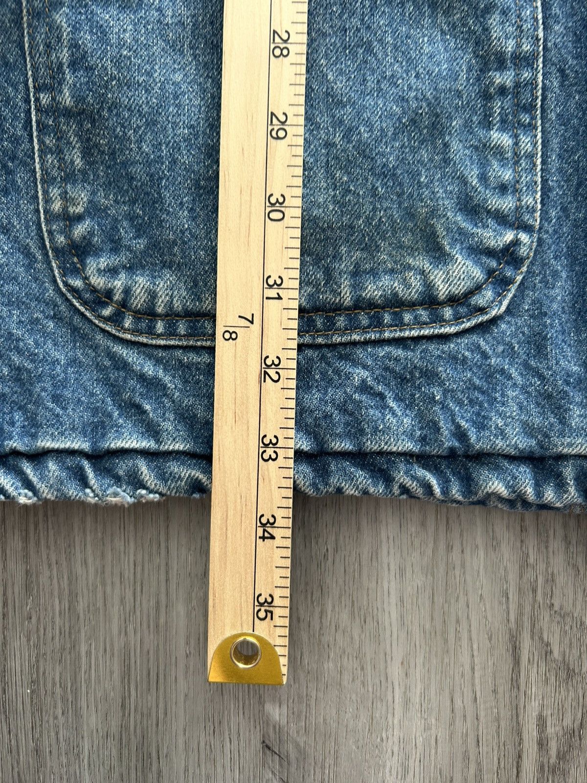 Carhartt Vintage 90s Carhartt blue denim chore barn coat jacket Size US XXL / EU 58 / 5 - 6 Thumbnail