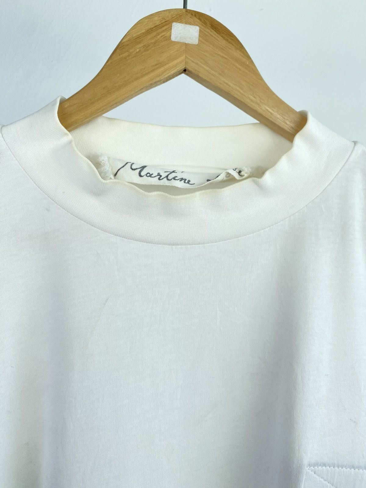 Martine Rose Original AW 90/91 Martine Rose Funnel Neck Longsleeve Tshirt Size US L / EU 52-54 / 3 - 9 Thumbnail