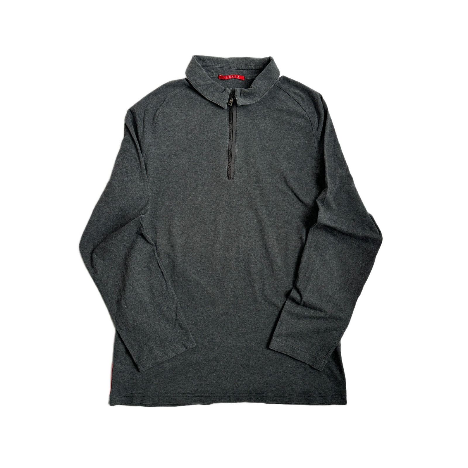 Prada Prada Sport 00s Zip Closure Polo Shirt | Grailed
