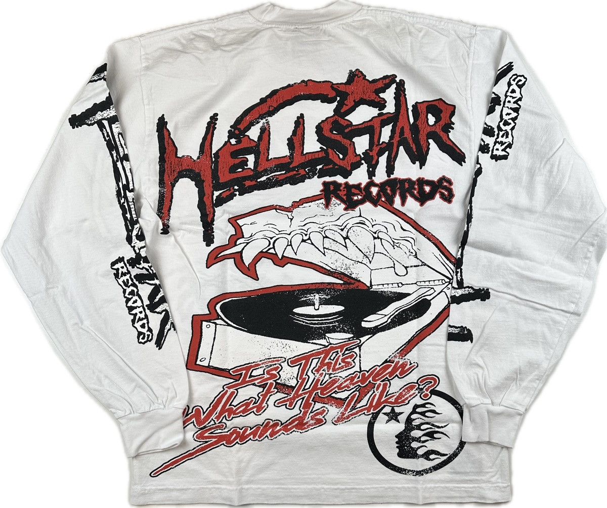 HELLSTAR Hellstar Overseas Collection Records Long Sleeve Size US M / EU 48-50 / 2 - 3 Thumbnail