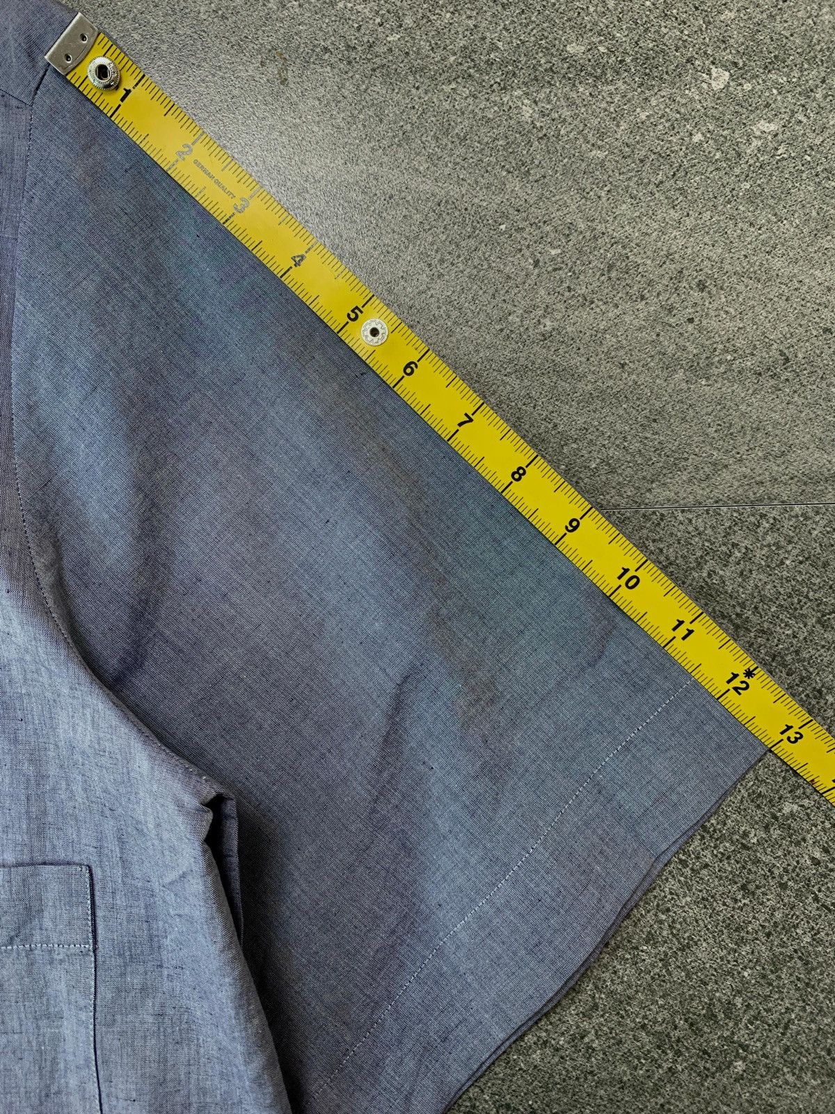 Maison Margiela FREE TAX! BNWT MM Embroidery Linen Blend Camp Collar Shirt Size US M / EU 48-50 / 2 - 18 Thumbnail