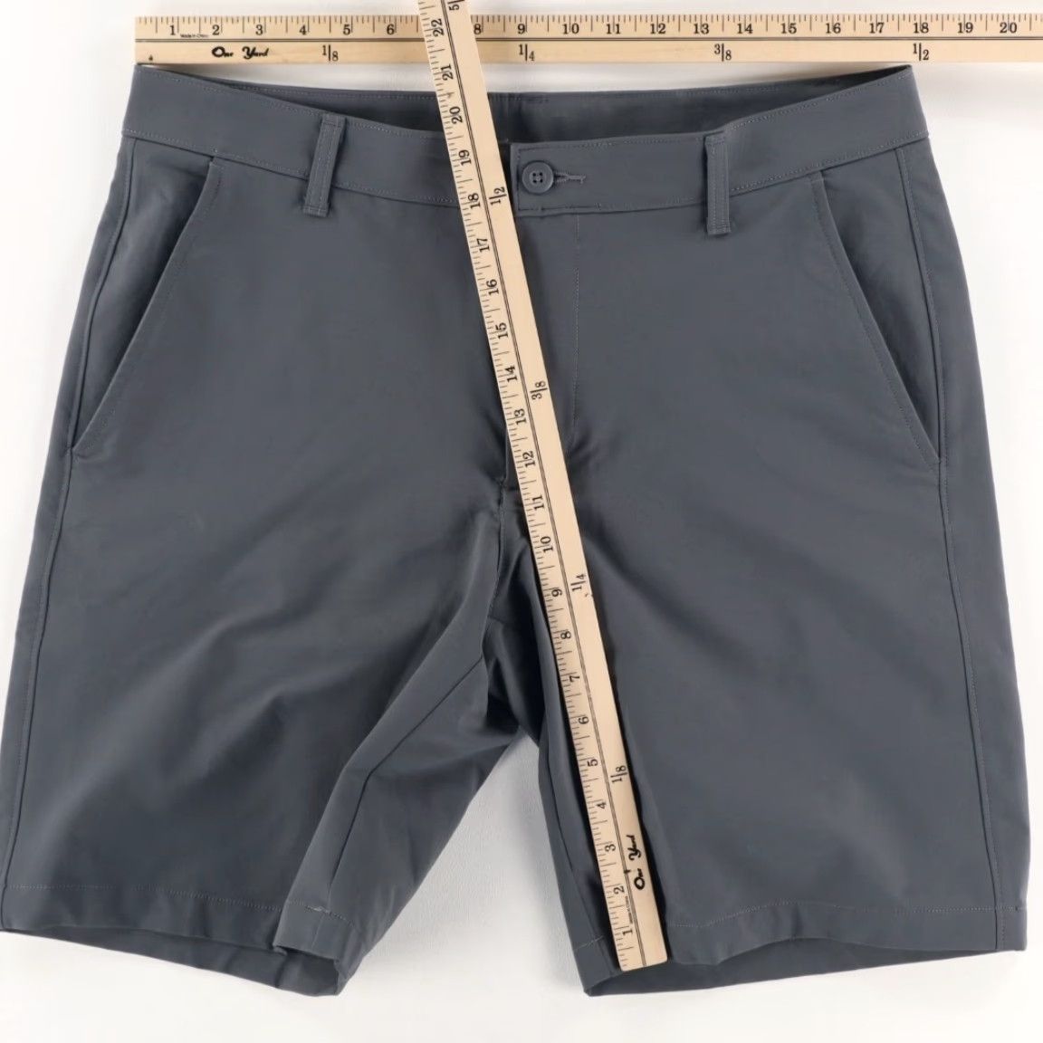 Under Armour Under Armour Golf Shorts Gray Men's 36 Polyester Microfiber Regular Fit Size US 36 / EU 52 - 3 Thumbnail