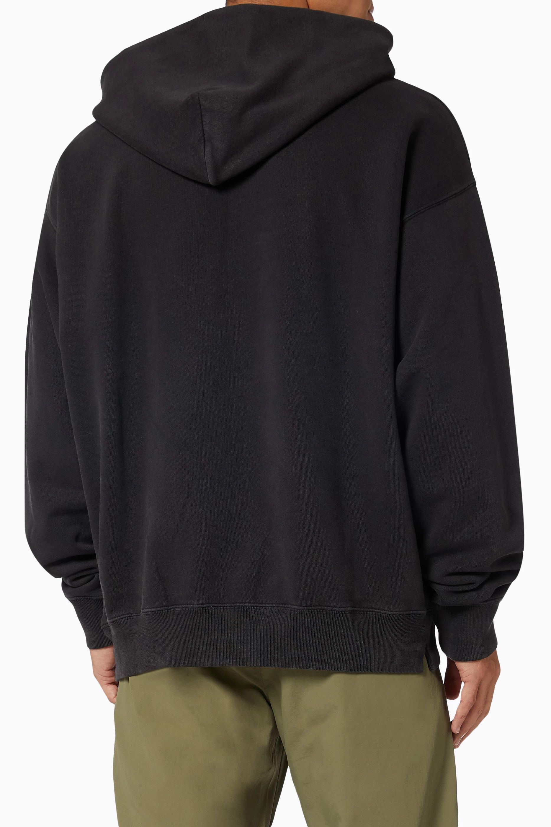 Off-White Vintage Black Big Logo Oversized Skate Hoodie Size US L / EU 52-54 / 3 - 5 Thumbnail
