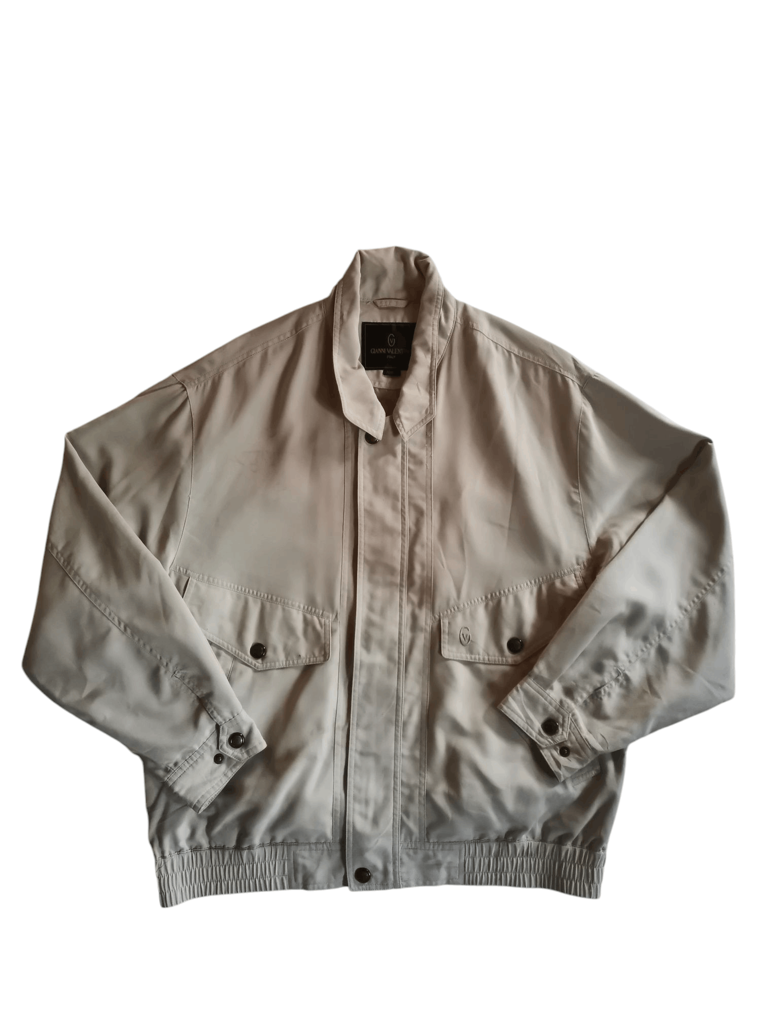 Gianni Valentino × Valentino Vintage Gianni Valentino Italy Zipper Jacket Size US M / EU 48-50 / 2 - 2 Thumbnail