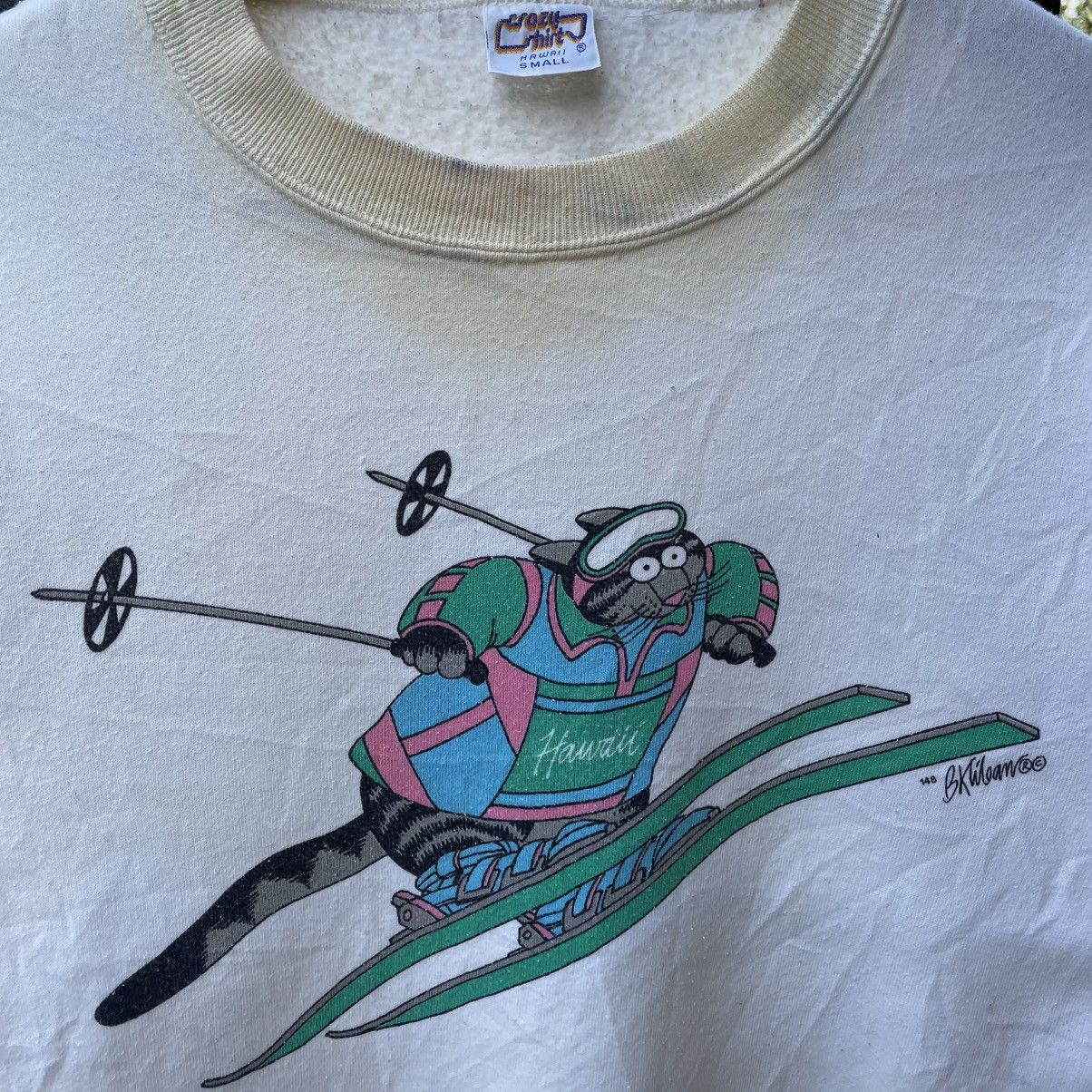 Vintage 🔥Vintage 80s Crazy Shirt Bkaliban Hawaii Jumper Sweatshirts Size US XS / EU 42 / 0 - 7 Thumbnail