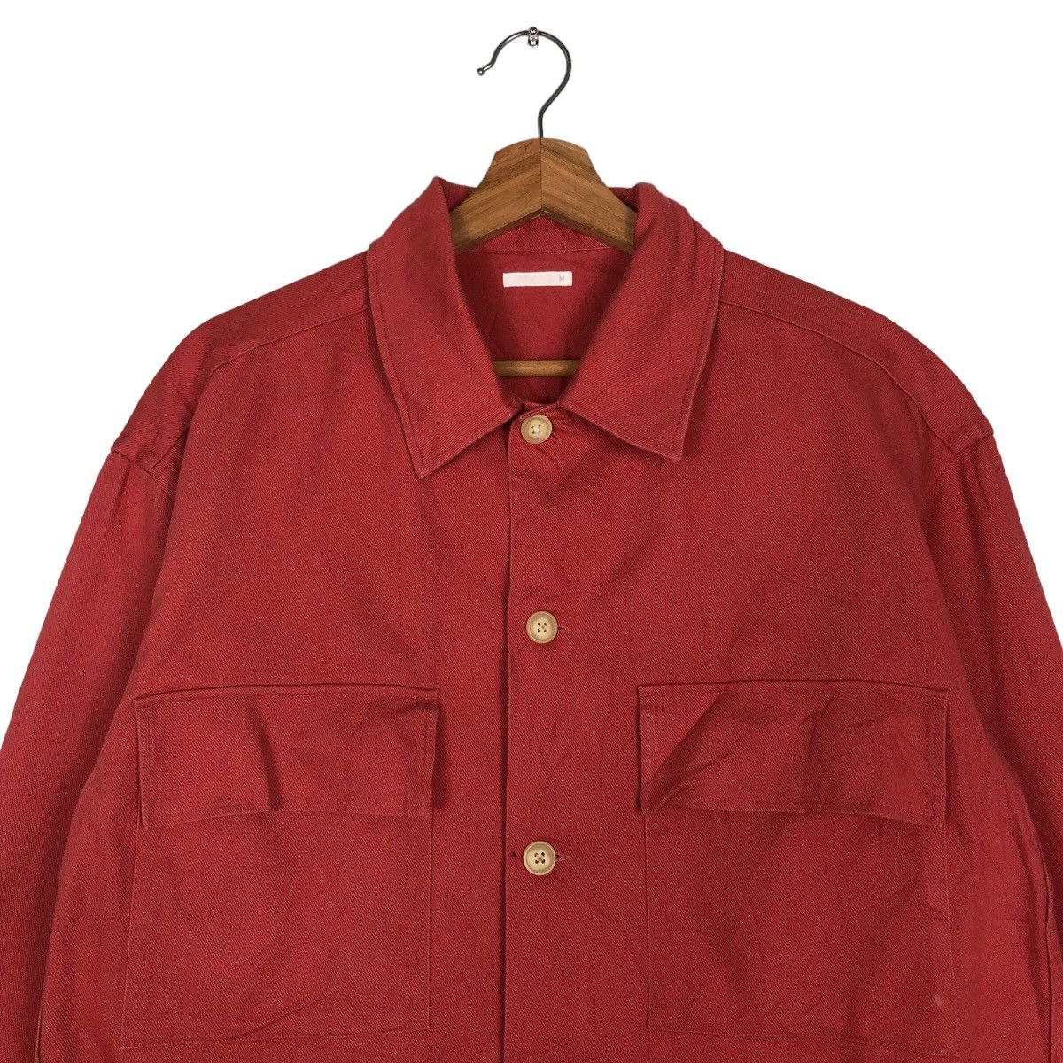 Japanese Brand 🔥Vintage Chore Work Jacket GU Japan Issey Miyake Size US M / EU 48-50 / 2 - 3 Thumbnail