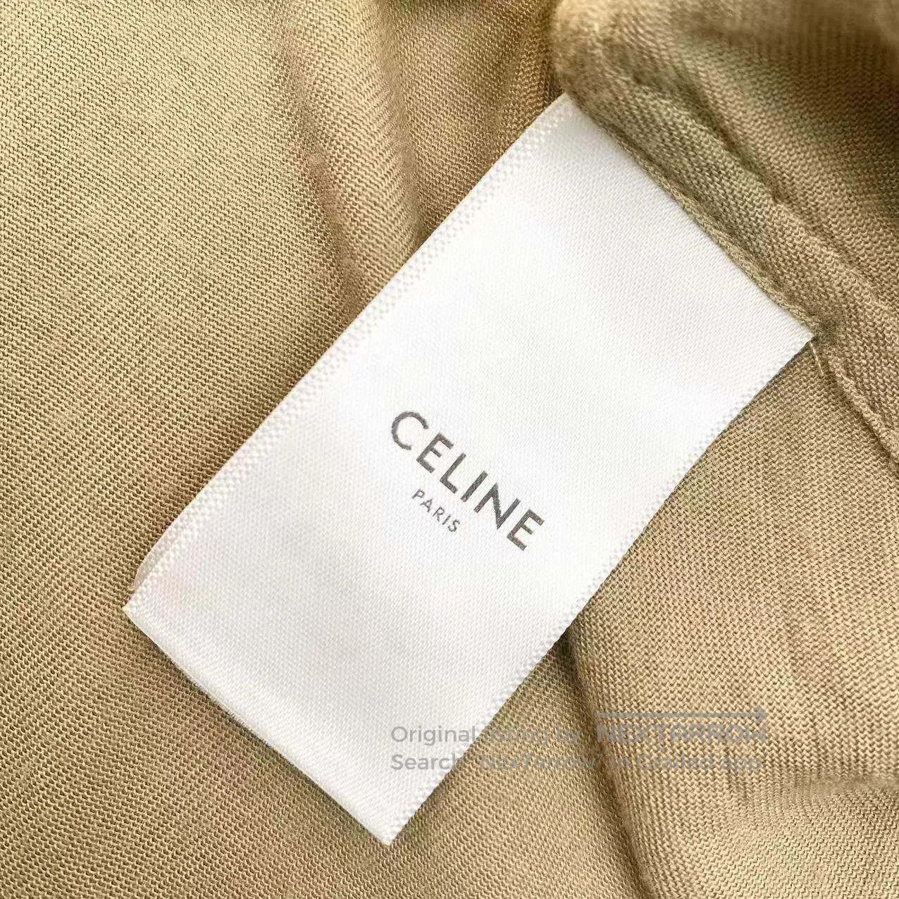 Celine Celine Single-breasted long-sleeved shirt| Size XS / US 0-2 / IT 36-38 - 4 Thumbnail