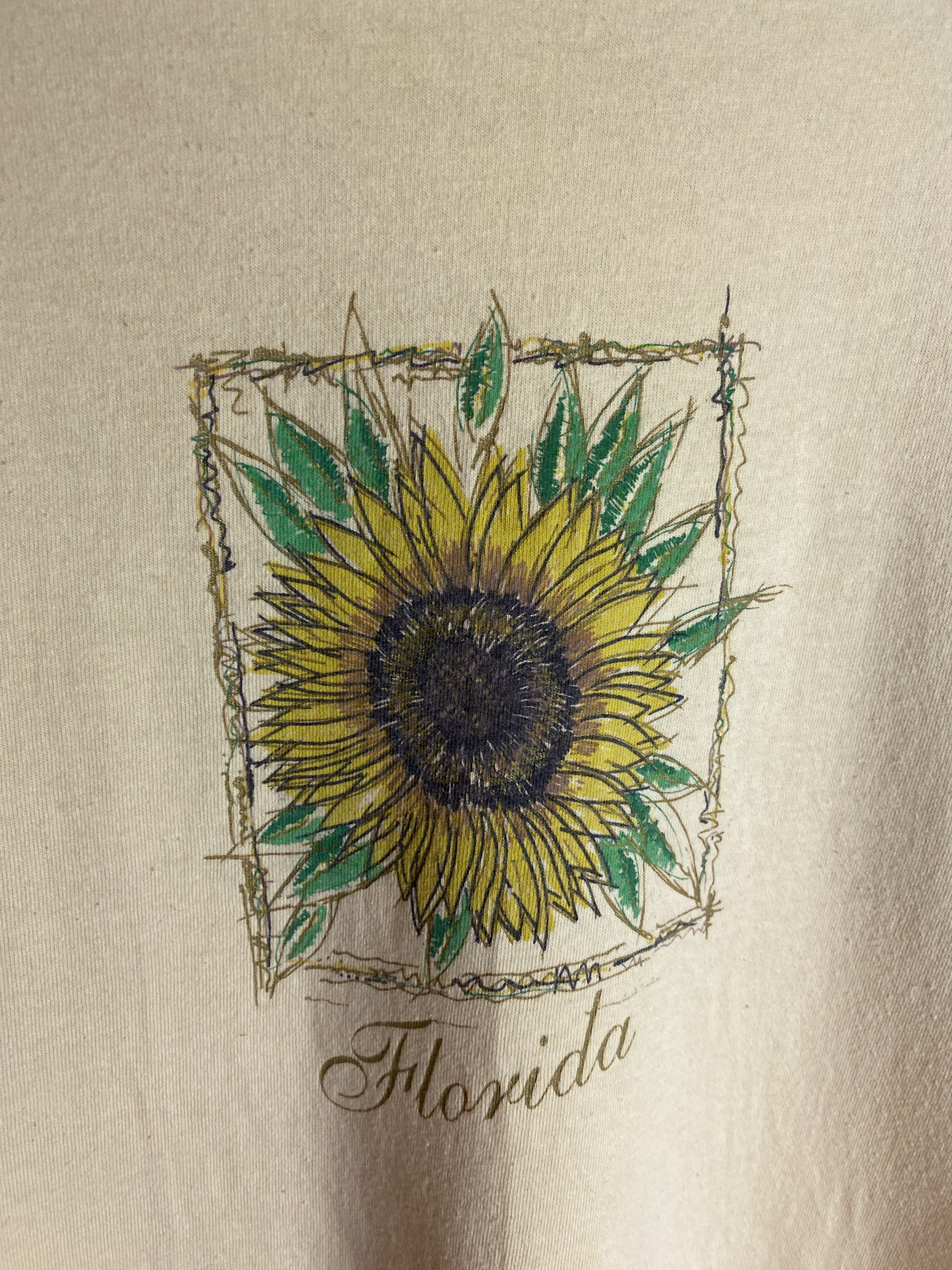 Vintage 90s Vintage Florida Graphic Single Stitch T-Shirt M450 Size US XL / EU 56 / 4 - 5 Thumbnail