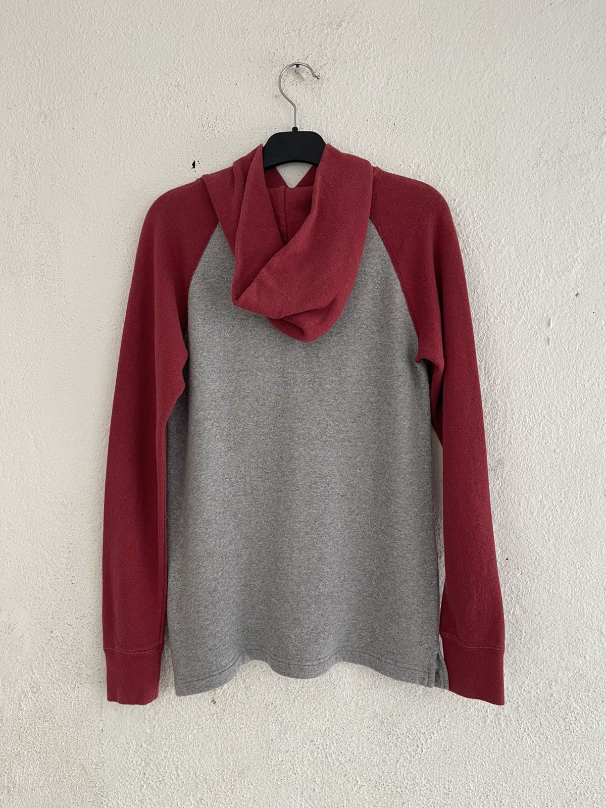 Hysteric Glamour Vintage Hysteric Glamour Groupie Raglan Hoodie Grey and Red Size S / US 4 / IT 40 - 5 Thumbnail