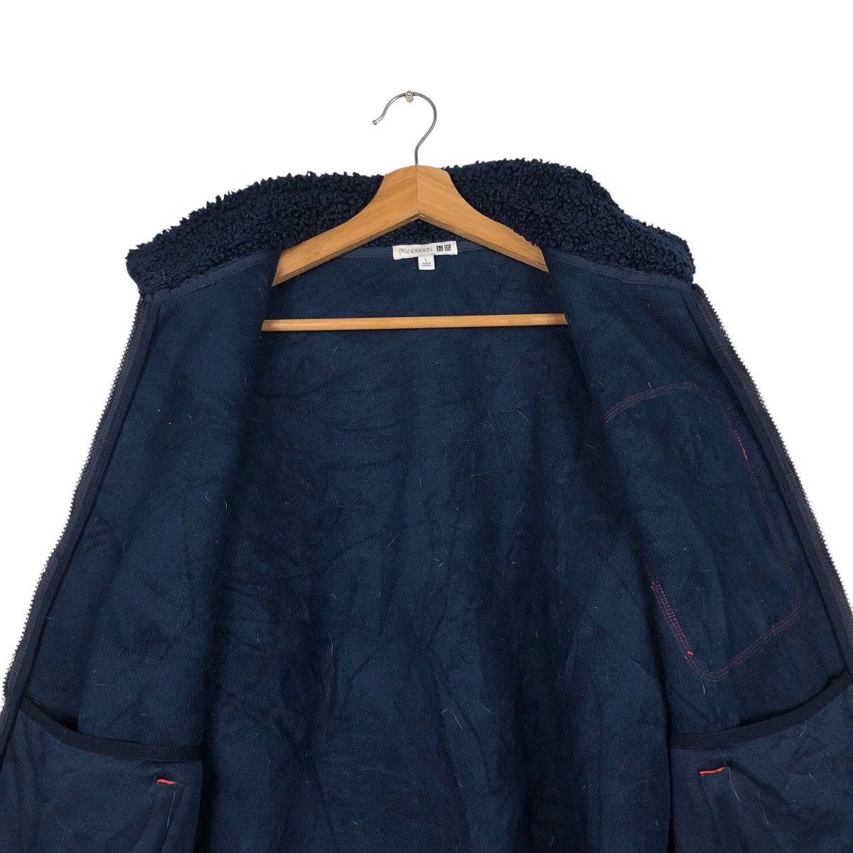 Japanese Brand 📌Vintage Zipper Fleece Jacket Uniqlo J.W.Anderson Size US L / EU 52-54 / 3 - 15 Thumbnail