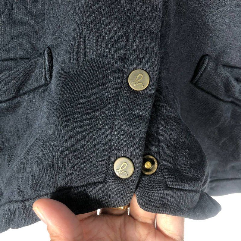 agnes b. Vintage Agnes B. Button Sweatshirt Jacket Size M / US 6-8 / IT 42-44 - 7 Thumbnail
