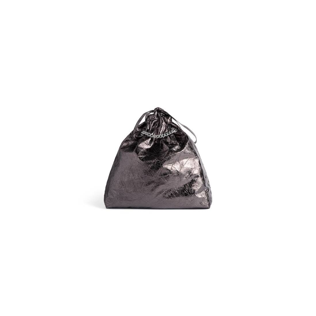 Balenciaga o1la1rc1a0126 Size: OS / Crush Medium Tote Bag Metallized Size ONE SIZE - 4 Thumbnail