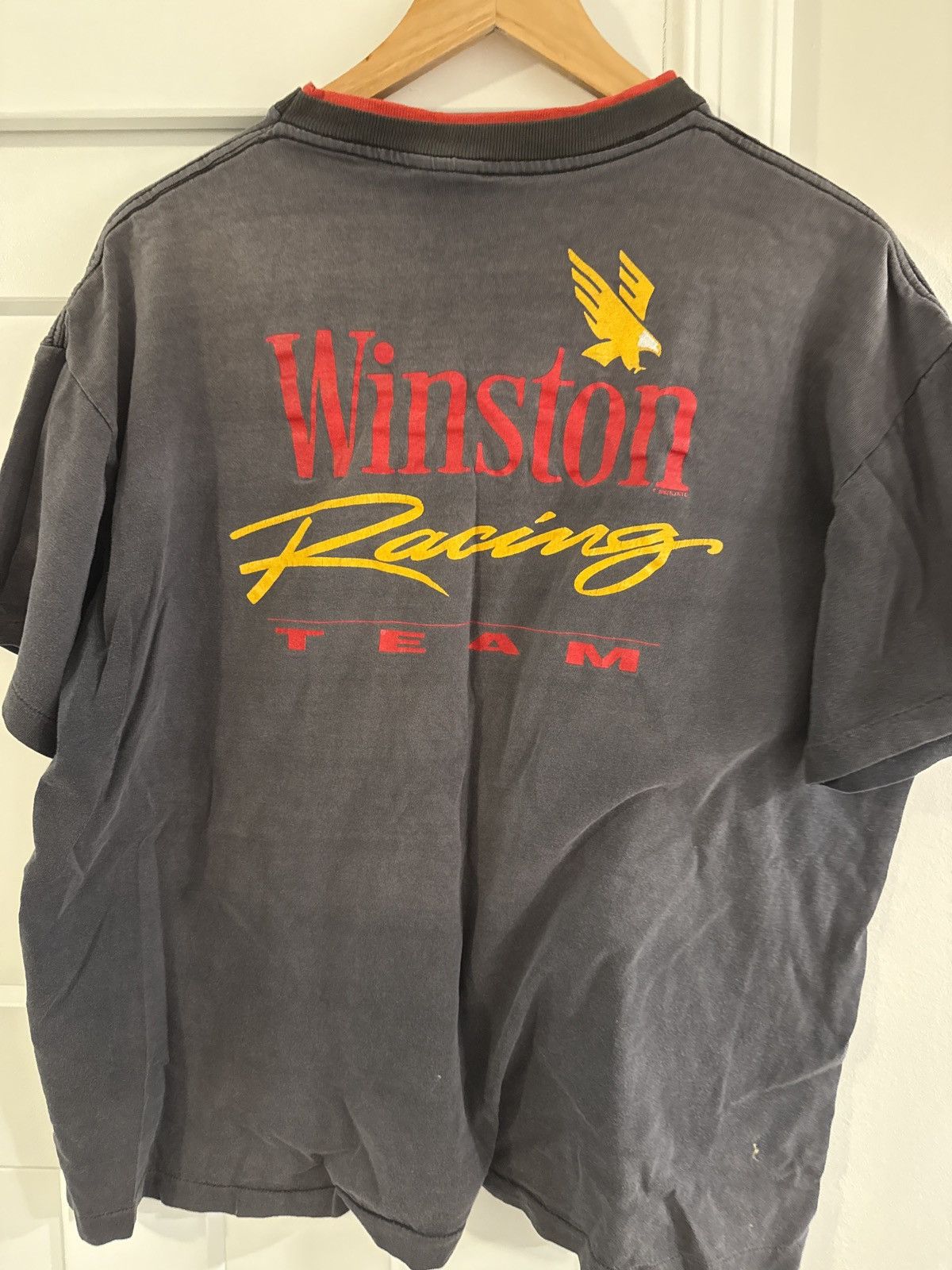 Vintage Vintage Winston racing t Size US XL / EU 56 / 4 - 2 Thumbnail
