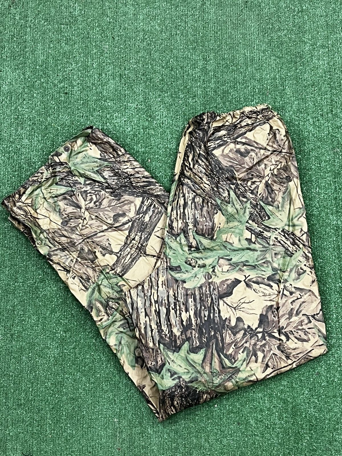 Realtree Vintage Y2k Realtree Camo Rain Pants Size US 36 / EU 52 - 1 Thumbnail