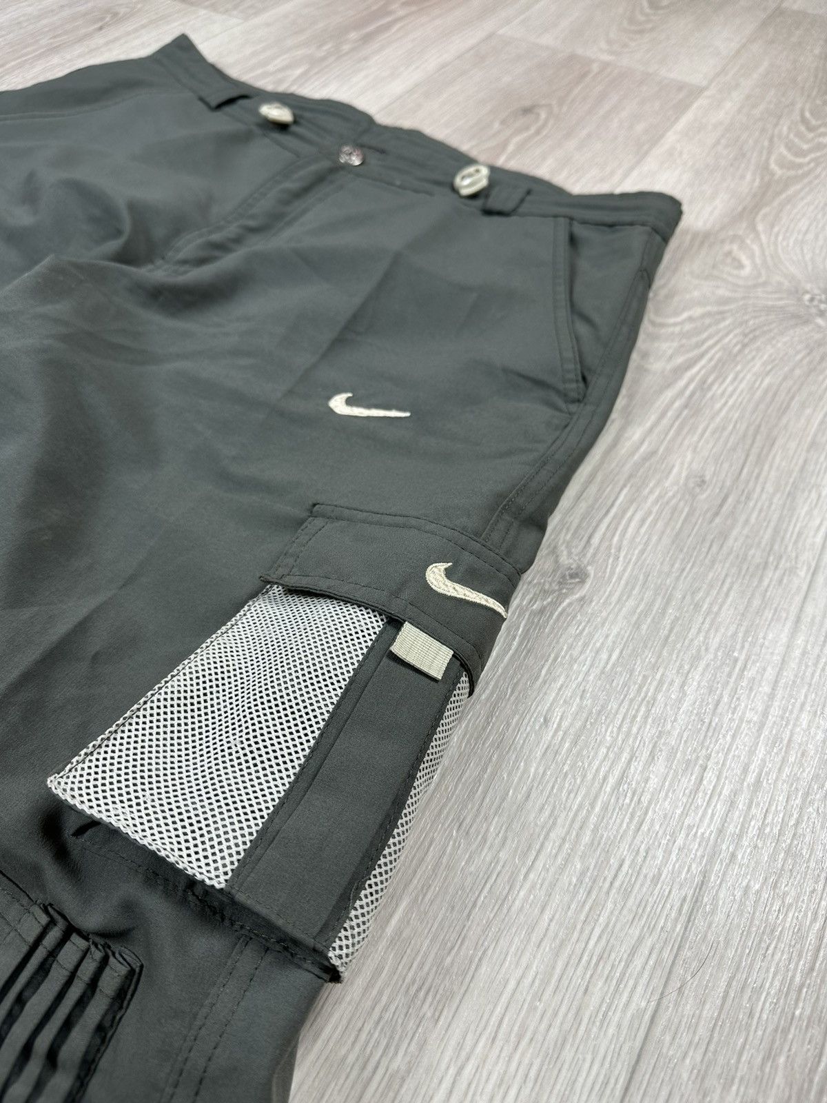 Nike × Vintage Vintage Nike Bridges Y2K Shorts Size US 34 / EU 50 - 5 Thumbnail