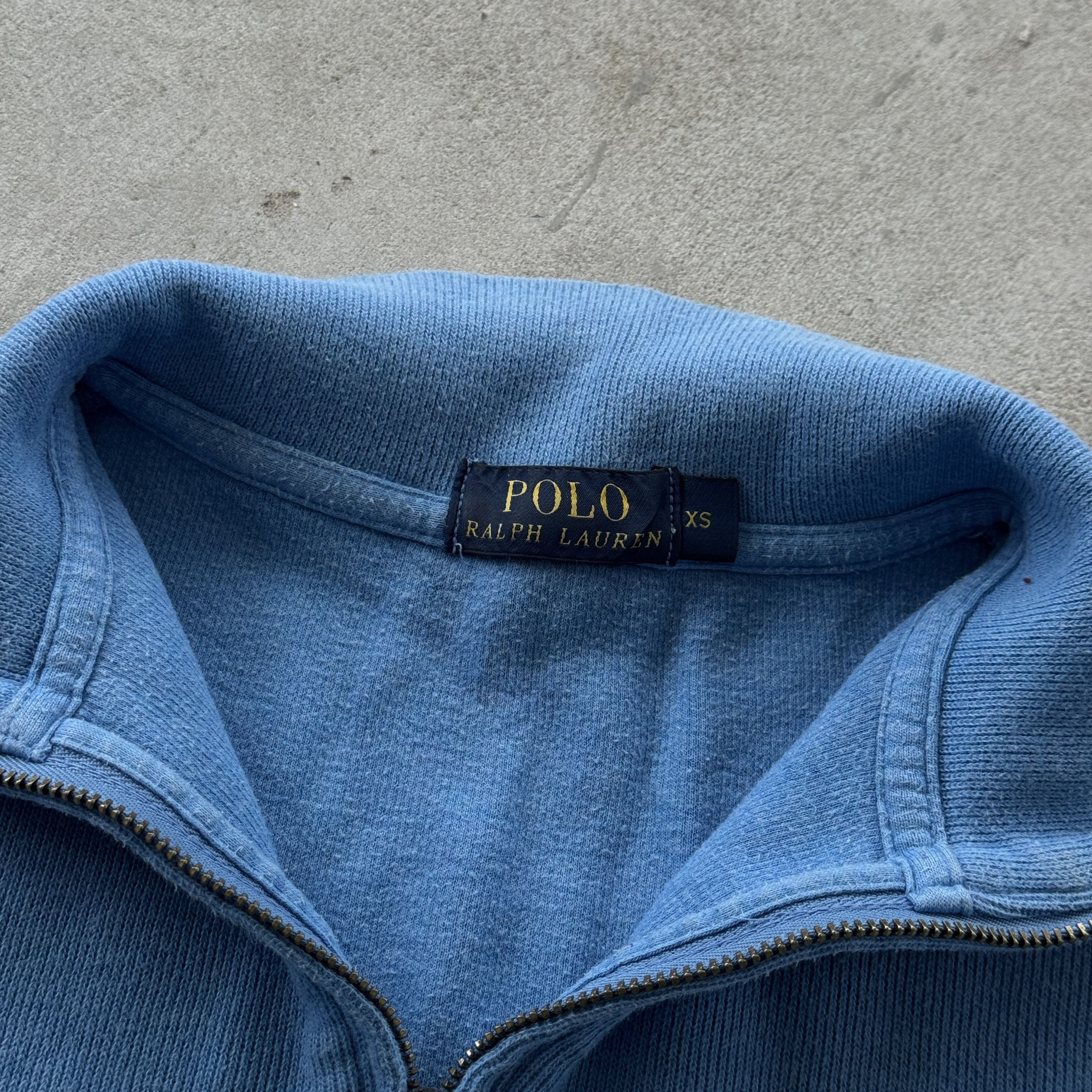 Polo Ralph Lauren Vintage 90s Polo Ralph Lauren Quater Zip Sweater Size US XS / EU 42 / 0 - 5 Thumbnail