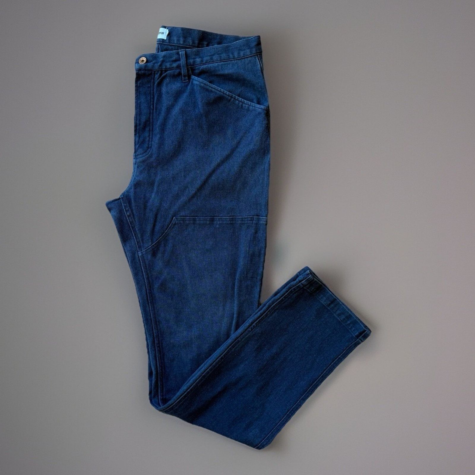 Taylor Stitch Taylor Stitch Double Knee Pants 38 Blue Streetwear Heavy Size US 38 / EU 54 - 1 Thumbnail