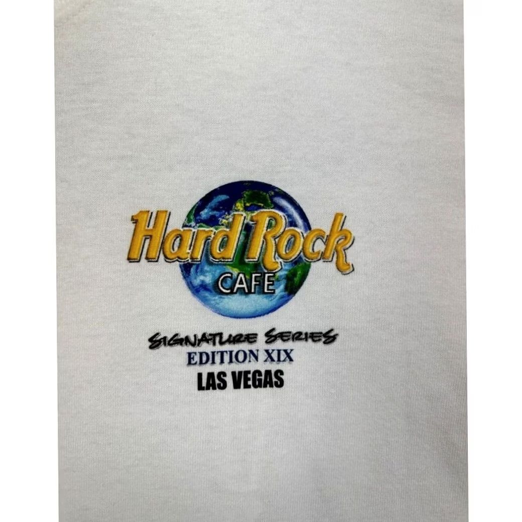 Hard Rock Cafe VINTAGE Hard Rock Cafe T-Shirt Unisex Small White Elvis Signature Series Tee NEW Size US S / EU 44-46 / 1 - 7 Thumbnail