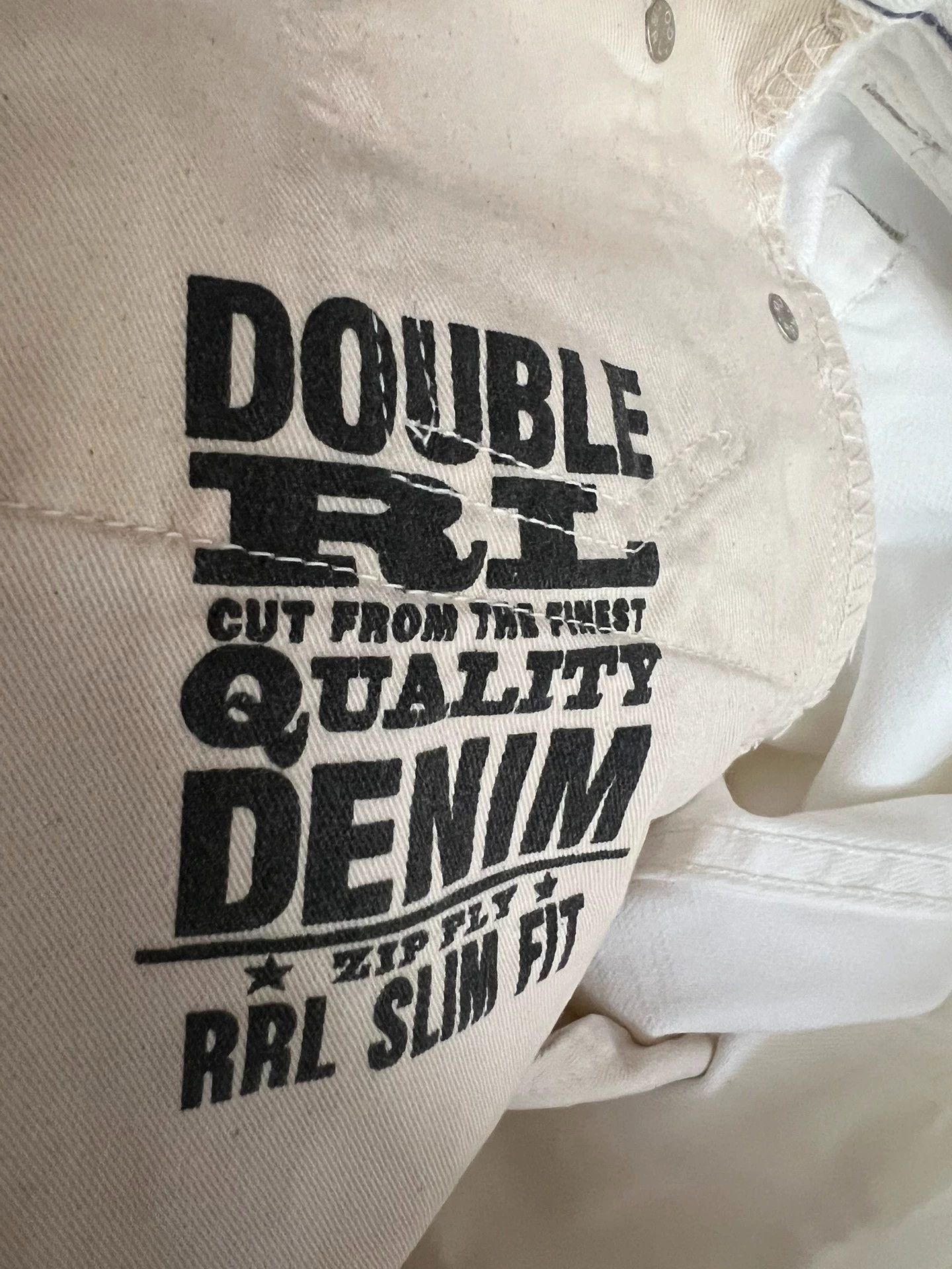 RRL Ralph Lauren RRL Slim Raw Denim Mexico 32x30 Near New Detailed Pockets Size US 32 / EU 48 - 7 Thumbnail