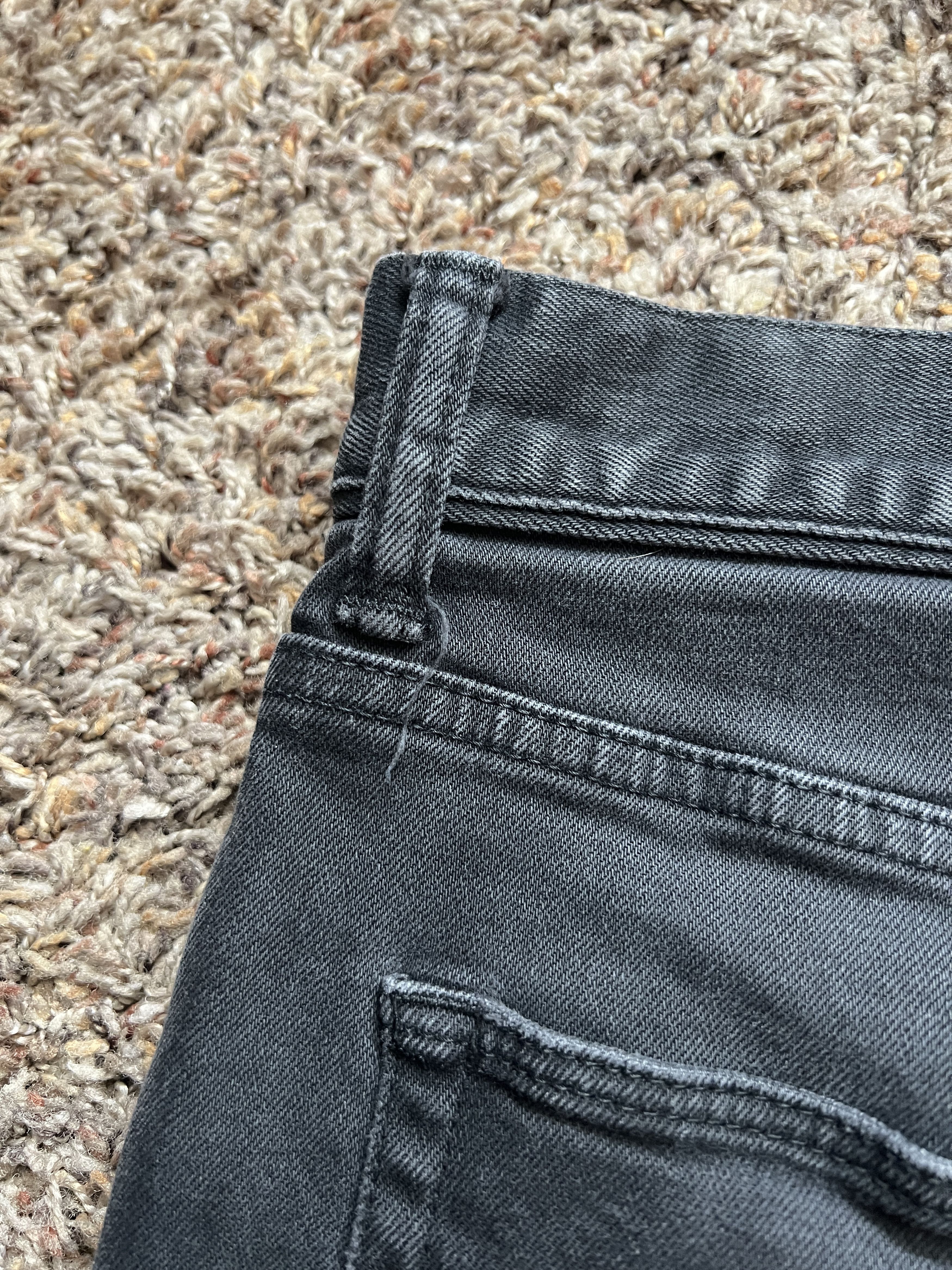 John Elliott The Cast 2 Carbon Black Denim (2017) Size US 32 / EU 48 - 9 Thumbnail