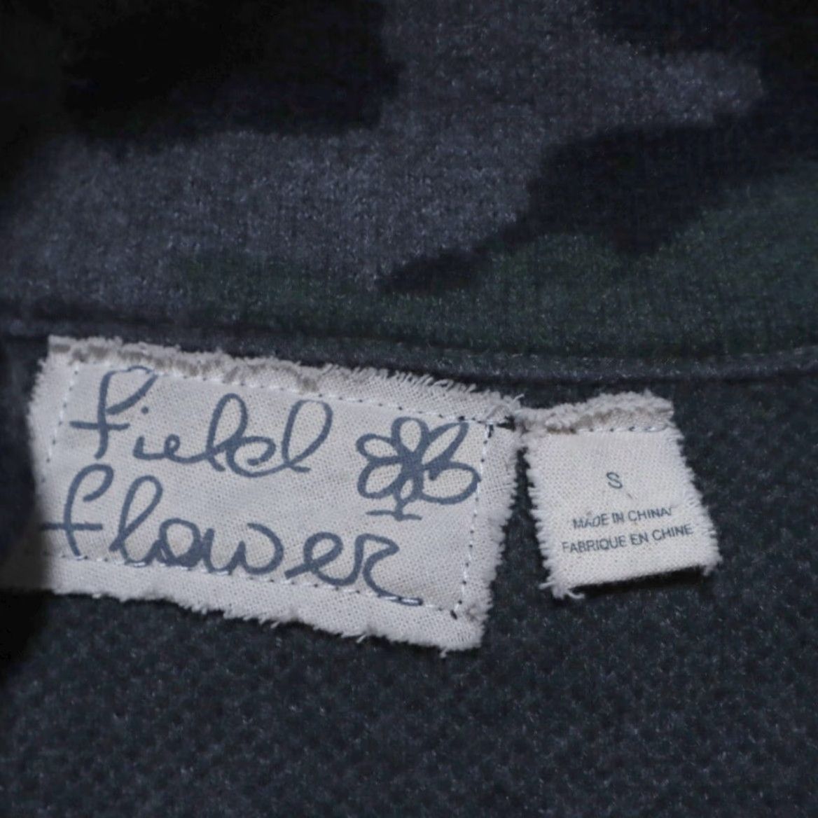 Anthropologie Field & Flower Anthropologie Wool Long Camouflage Mock Jacket Green Women's S Shirt Size S / US 4 / IT 40 - 5 Thumbnail