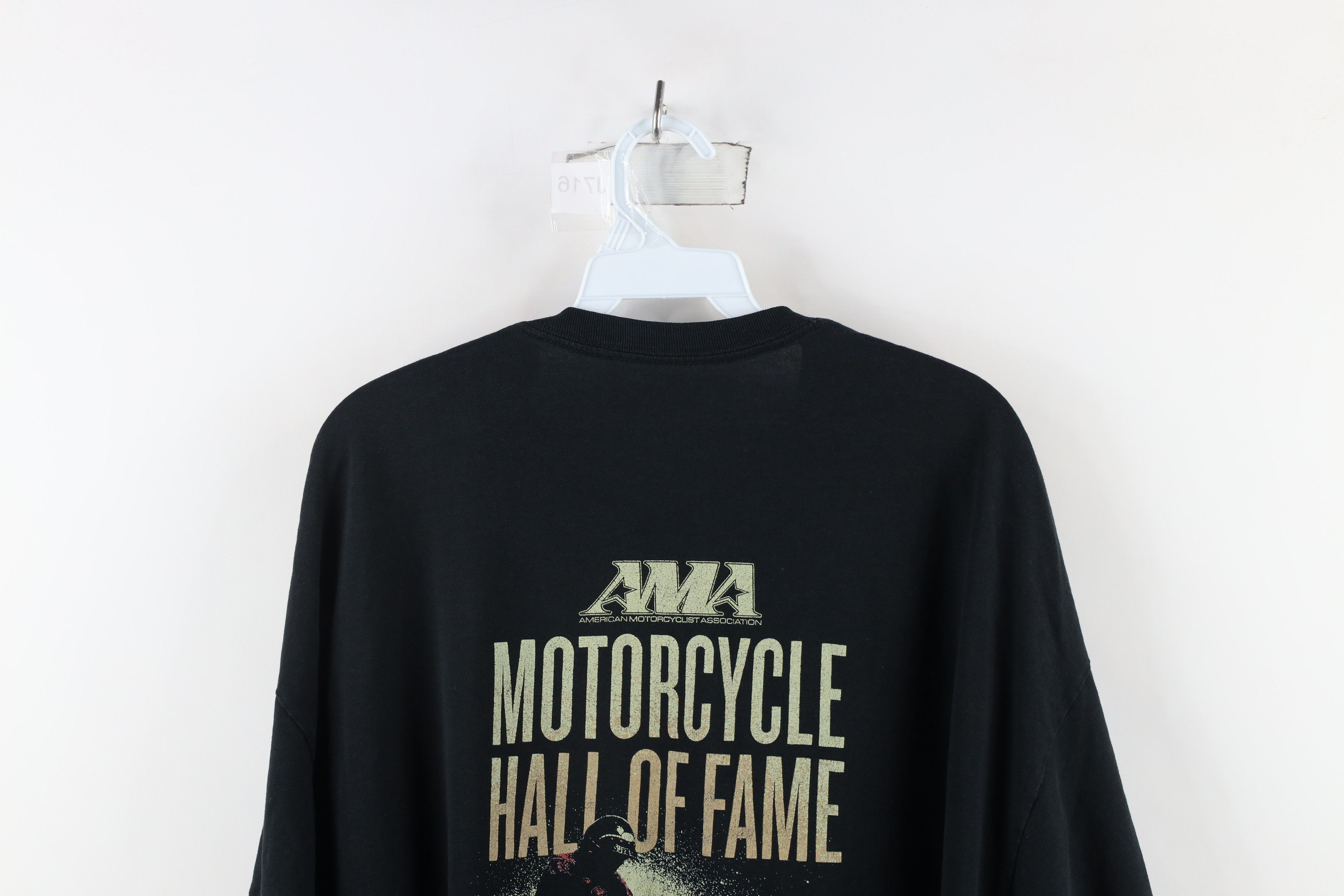 Vintage Vintage Out AMA Motorcycle Hall of Fame Pocket T-Shirt Black Size US XXL / EU 58 / 5 - 13 Thumbnail