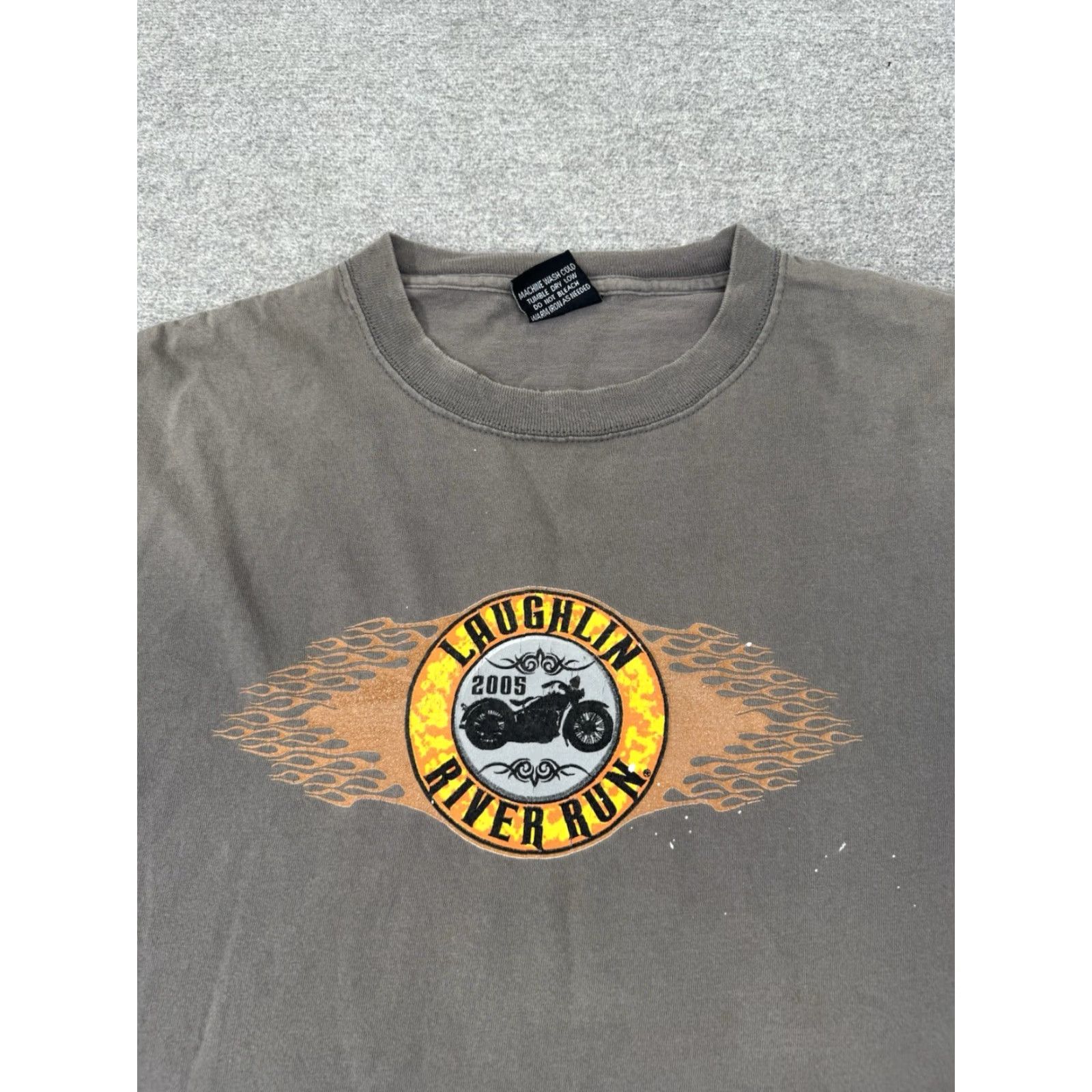 Vintage VINTAGE Myrtle Beach 2005 Motorcycle Rally Men's Graphic Tee XL Gray T-Shirt Delta Pro Weight Regular Size XL Mens Graphic Tee Size US XL / EU 56 / 4 - 4 Thumbnail