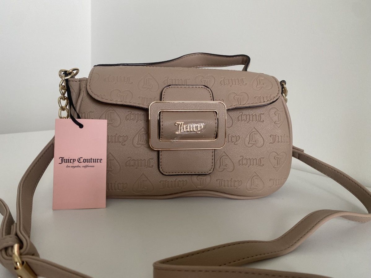 Juicy Couture Juicy Couture Heart Angel Flap Crossbody Purse Size ONE SIZE - 1 Thumbnail