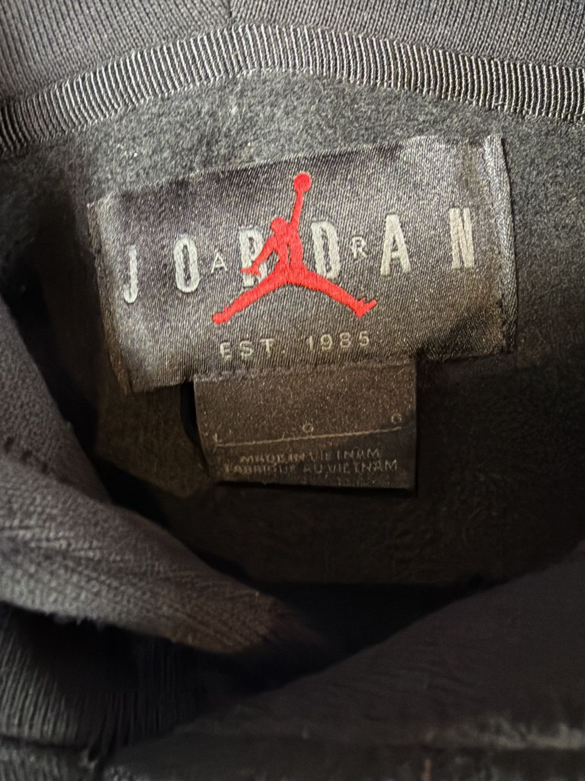 Jordan Brand × Off-White Off White x Jordan Black Hoodie Size US L / EU 52-54 / 3 - 5 Thumbnail