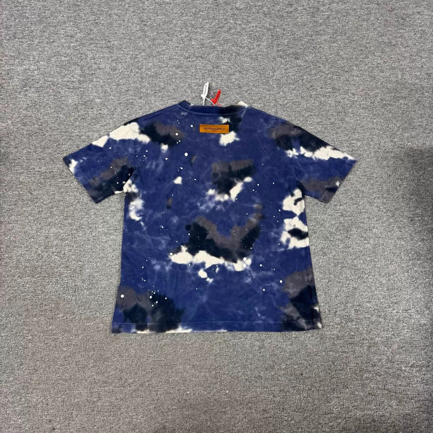 Louis Vuitton LV navy/white tie-dye splatter crew short T S mint Size US S / EU 44-46 / 1 - 2 Thumbnail