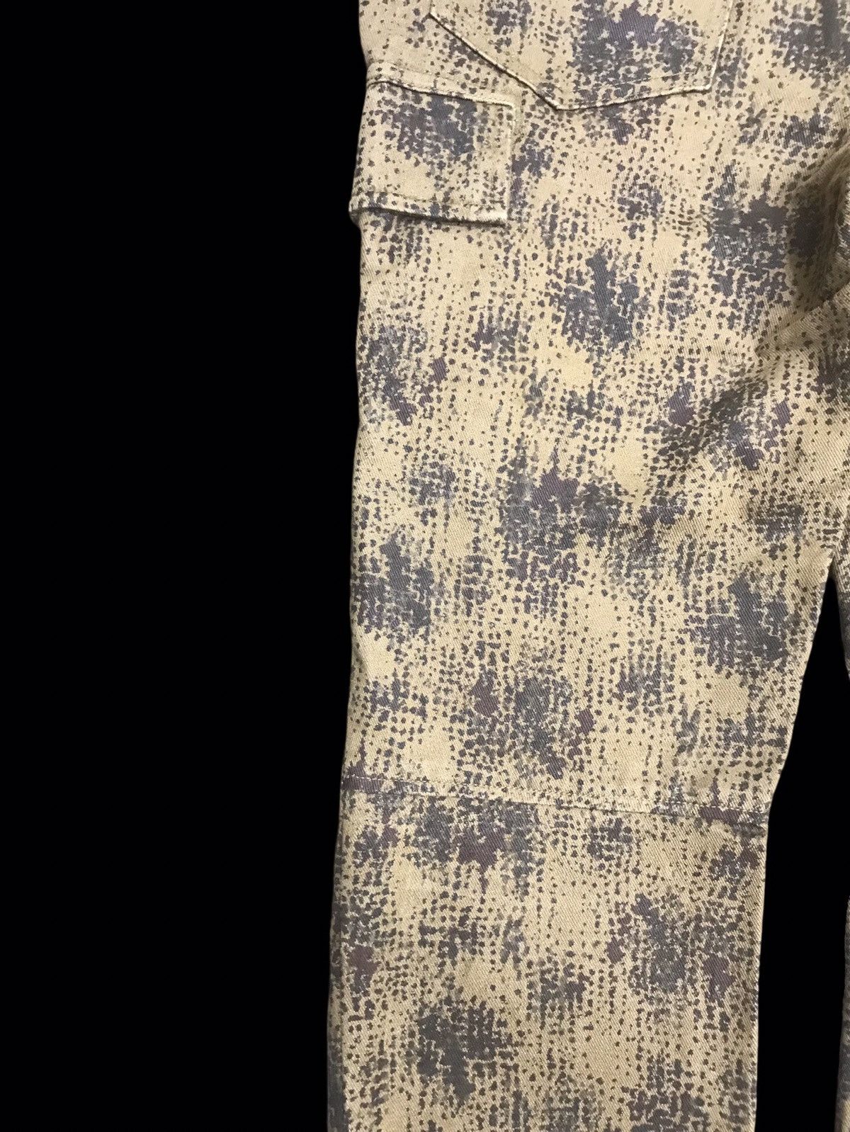 291295=Homme 💥291295 HOMME Very Rare Full Print Stamp Cargo Pant F106 Size US 27 - 15 Thumbnail