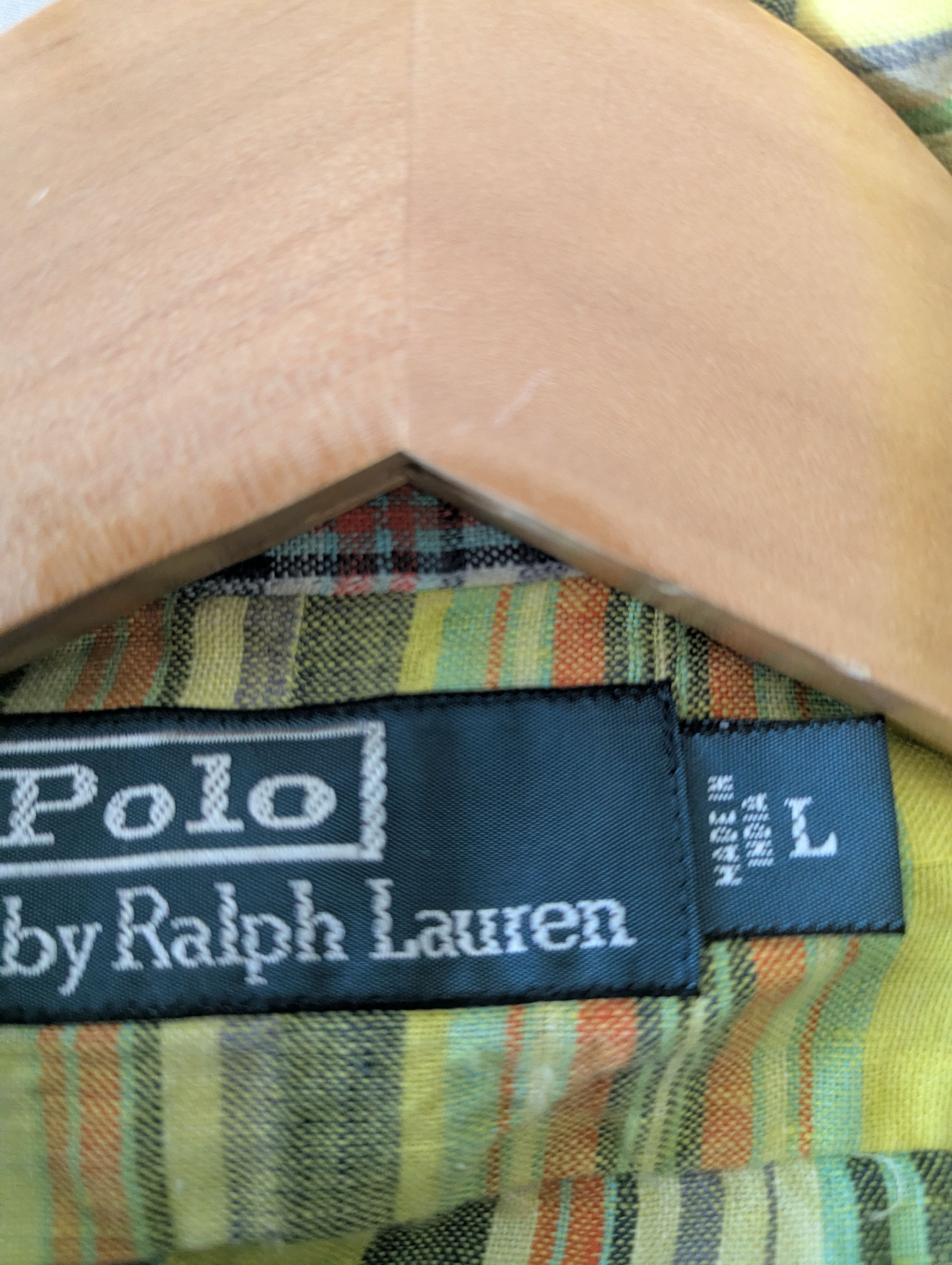Polo Ralph Lauren Linen beautiful Safari shirt Size US L / EU 52-54 / 3 - 2 Thumbnail