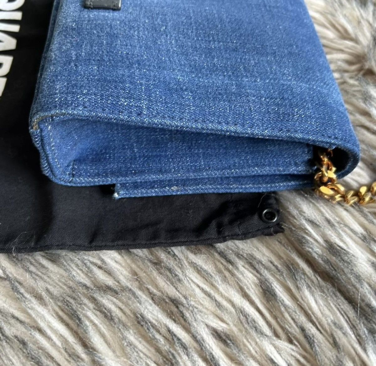 Dsquared2 Genuine Vintage DSQUARED2 Denim Chain Link Crossbody Bag Size ONE SIZE - 7 Thumbnail