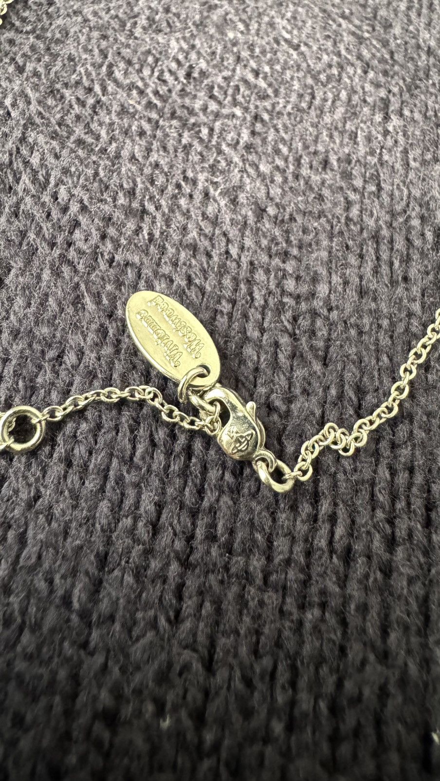 Vivienne Westwood Vivienne Westwood Vitalija Pendant Necklace Size ONE SIZE - 6 Thumbnail