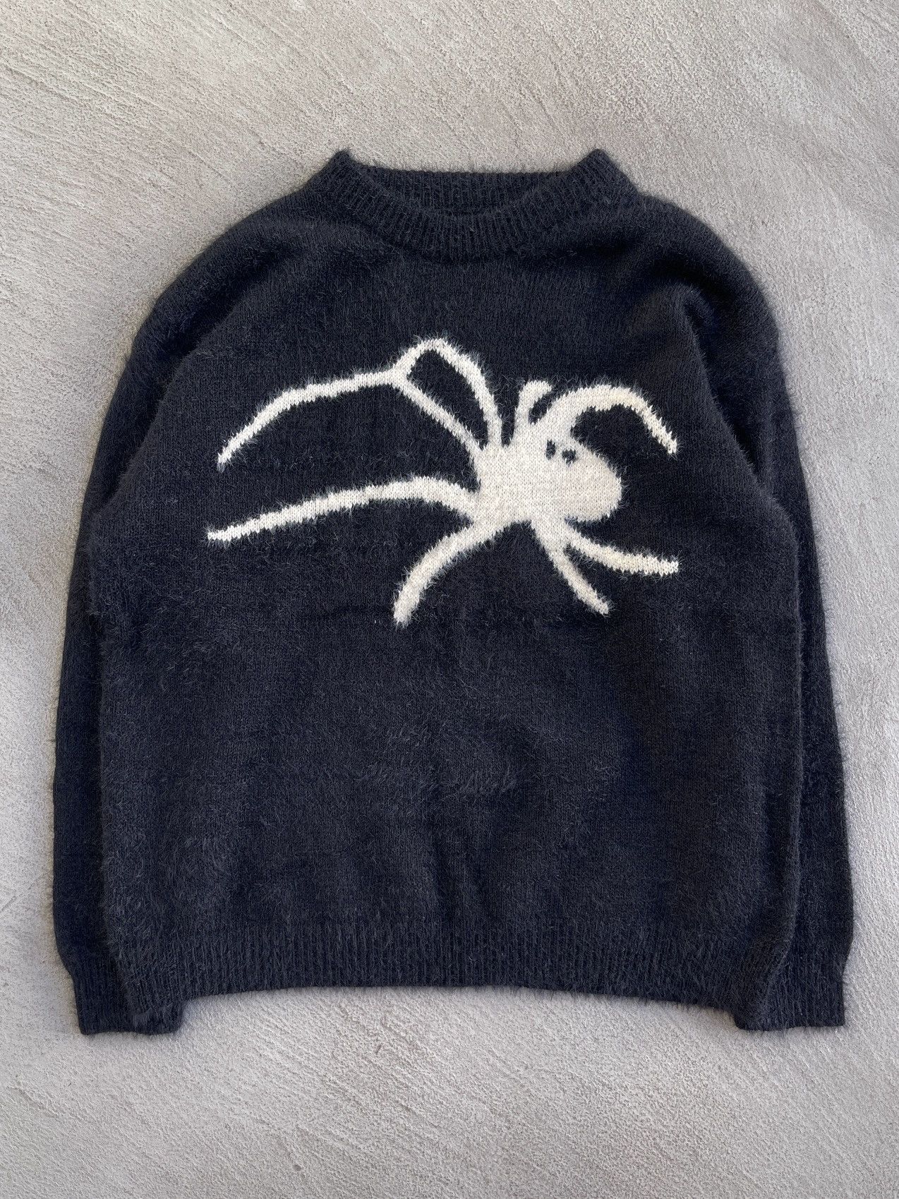 Japanese Brand Y2K Japan Spider Mohair Sweater (L) Size US L / EU 52-54 / 3 - 1 Thumbnail