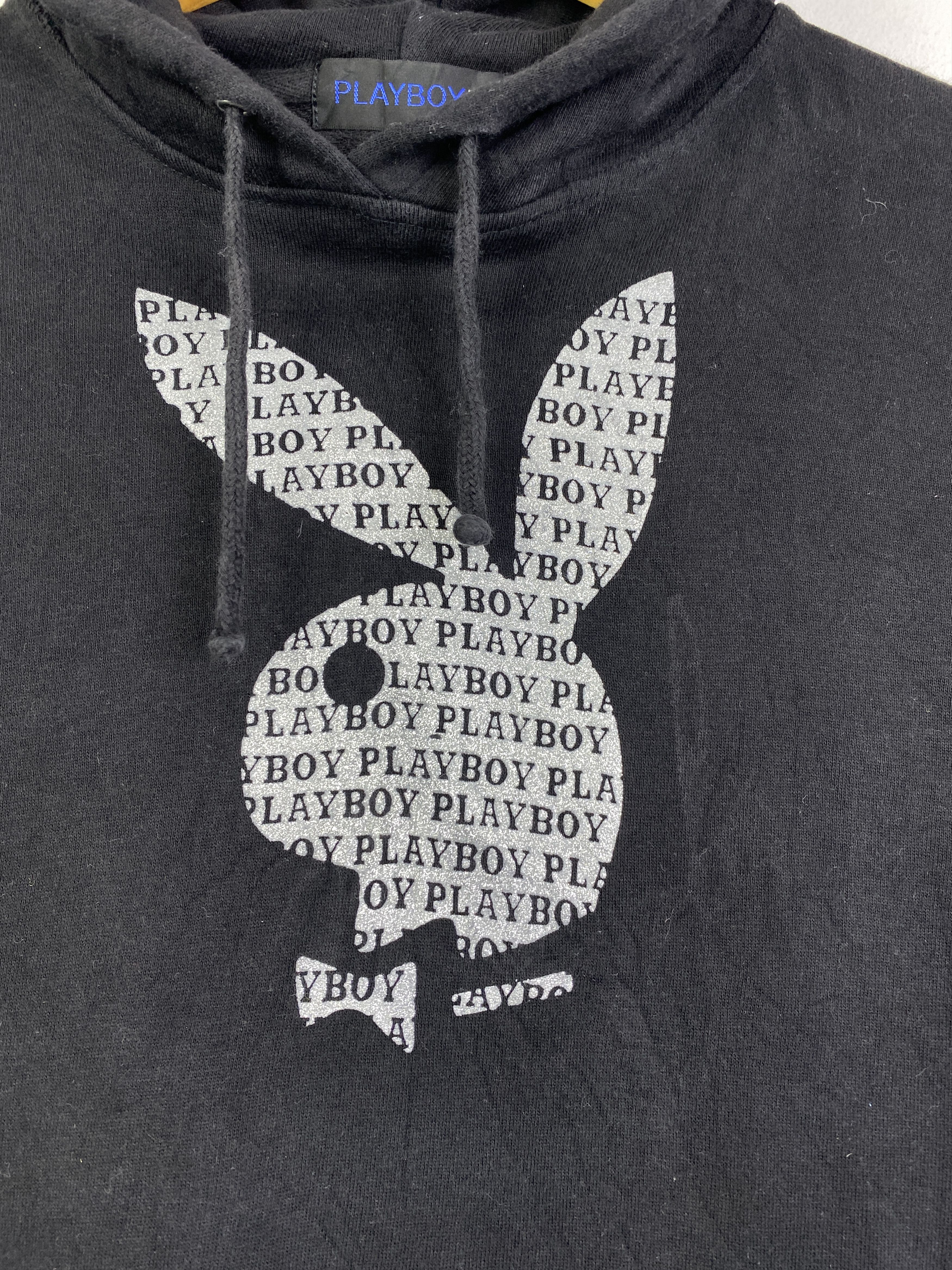Playboy Vintage Playboy Pullover Central Logo Hoodie SH0276 Size US L / EU 52-54 / 3 - 9 Thumbnail