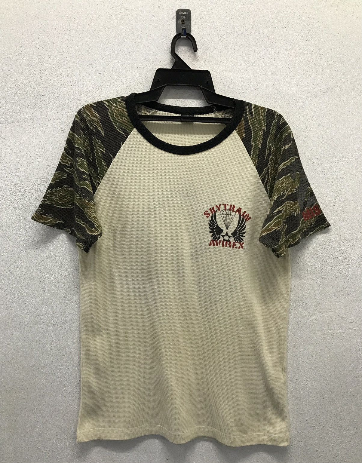 Avirex × Vintage Vintage Avirex Sky Train Airborne Shirt Size US XL / EU 56 / 4 - 2 Thumbnail