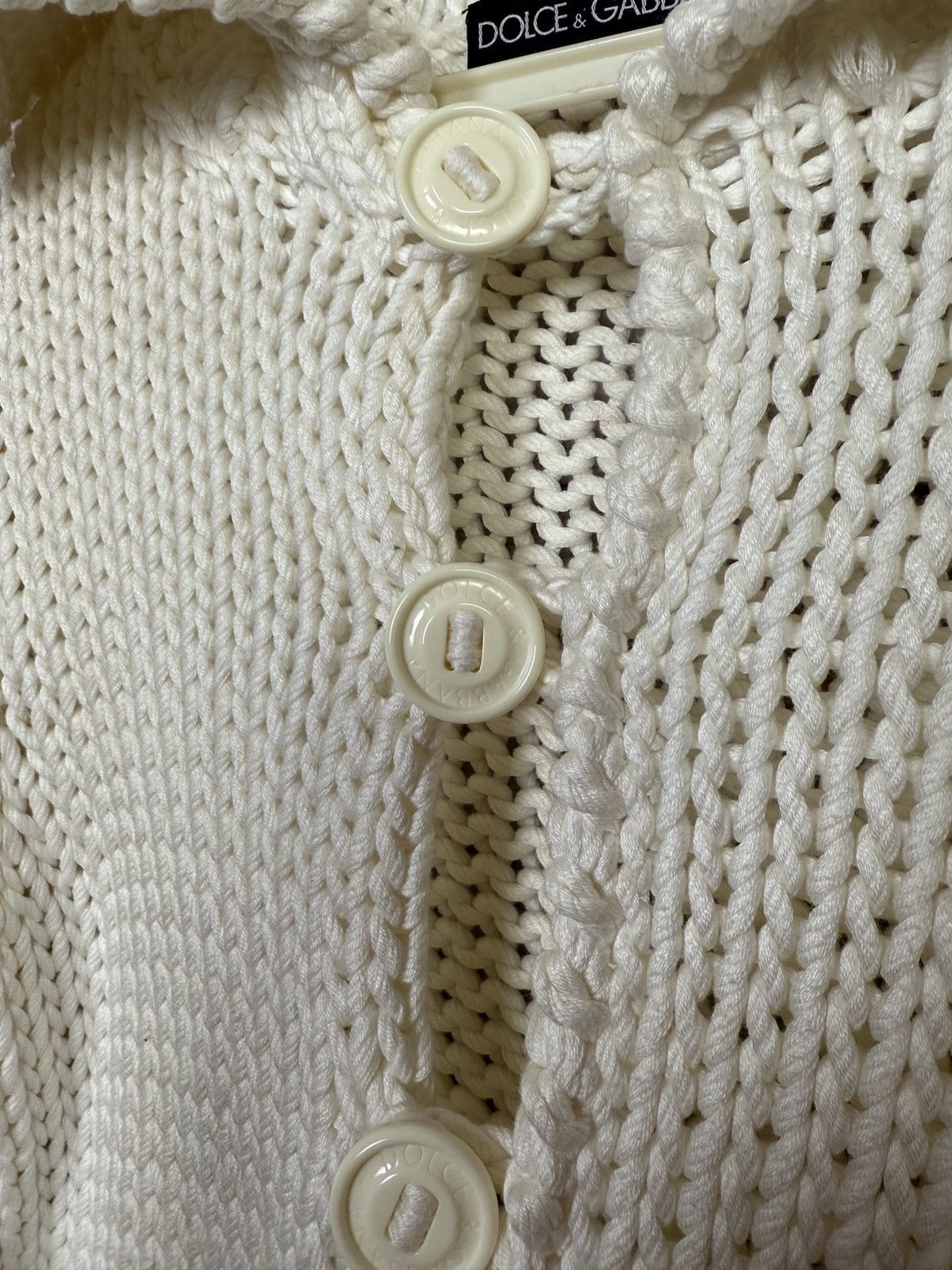 Dolce & Gabbana Dolce & Gabbana Wool Cardigan Knit Size M Size US M / EU 48-50 / 2 - 6 Thumbnail