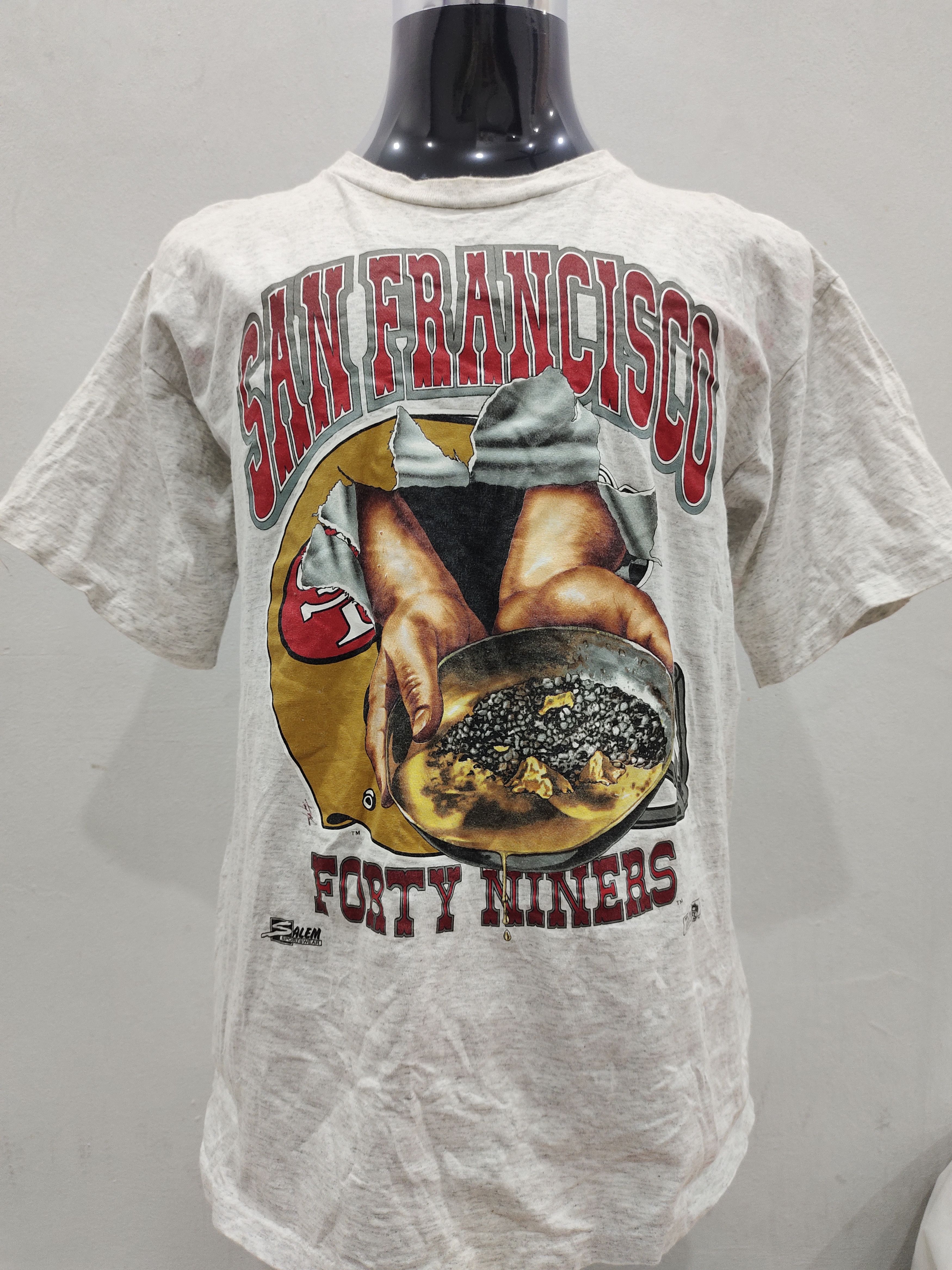 Vintage Vintage 90s NFL San Francisco Size US XL / EU 56 / 4 - 1 Thumbnail