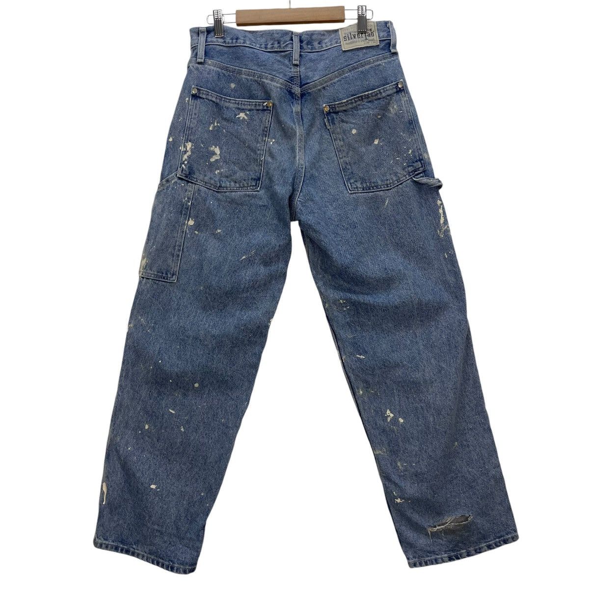 Levi's 🔥Vintage Levis Carpenter Silver Tab Splash Painting Worker Size US 34 / EU 50 - 2 Thumbnail