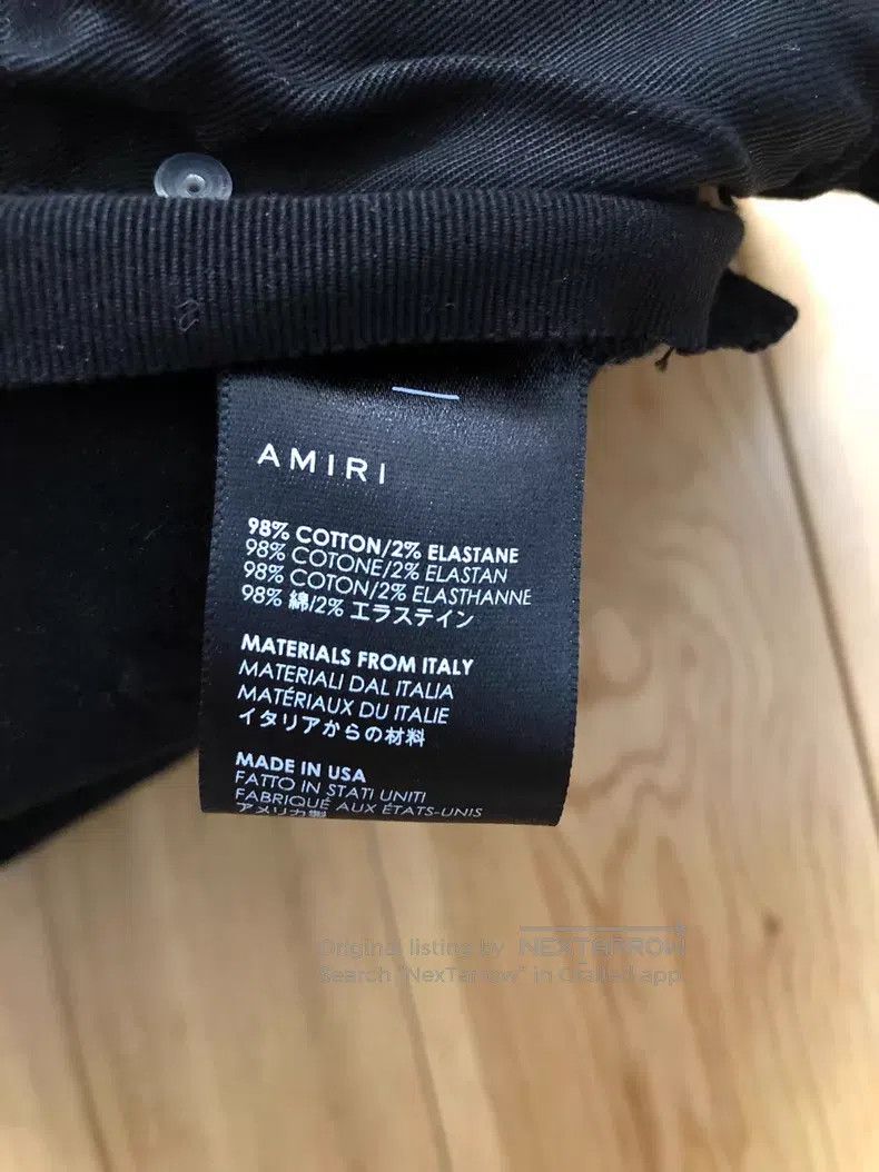 Amiri Amiri Size 30 Cashew flowers, patchwork, jeans Size US 30 / EU 46 - 5 Thumbnail