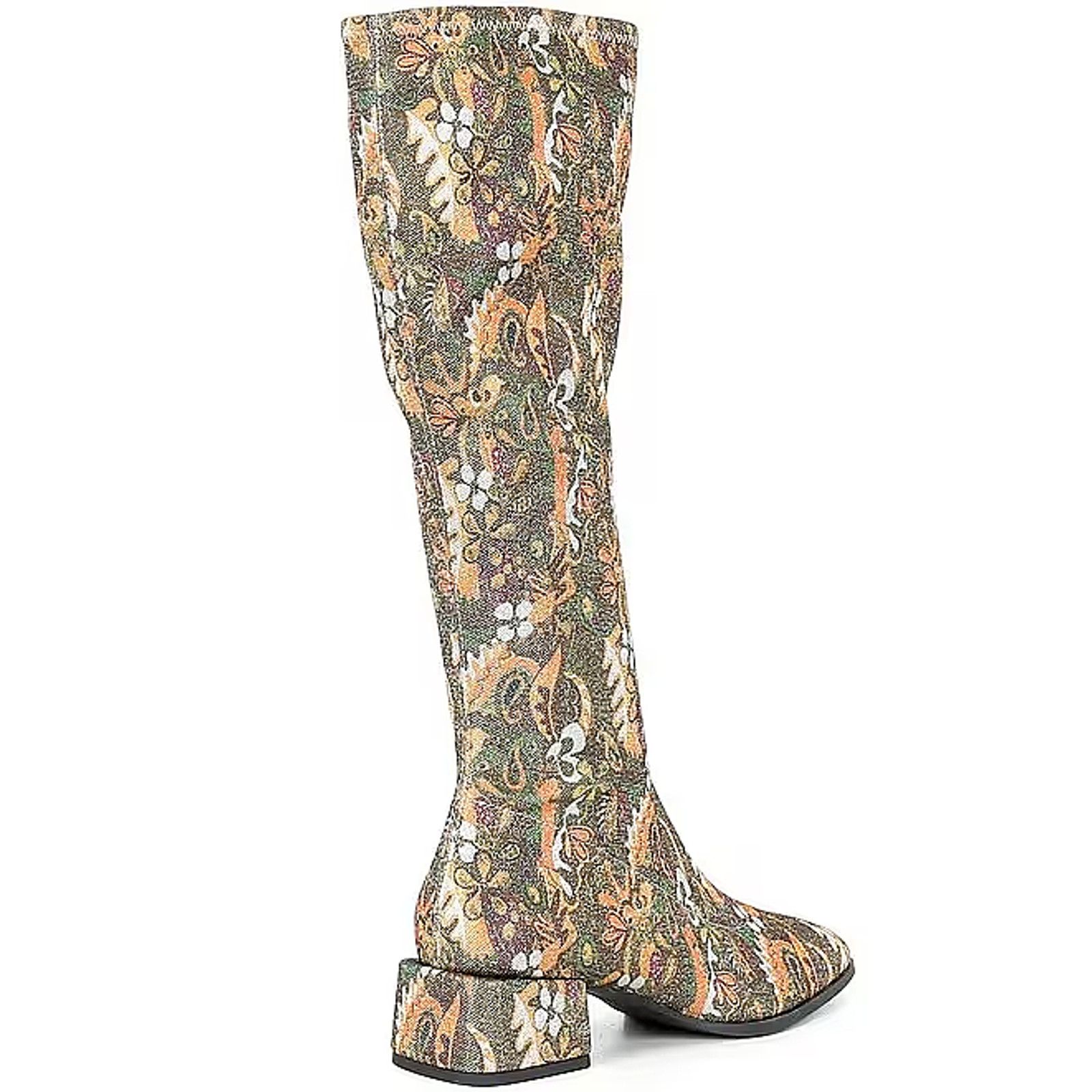 Other CHELSEA & VIOLE ZAYLAN BROCADE BLOCK HEEL TALL BOOTS 7.5 Size US 7.5 / IT 37.5 - 2 Thumbnail