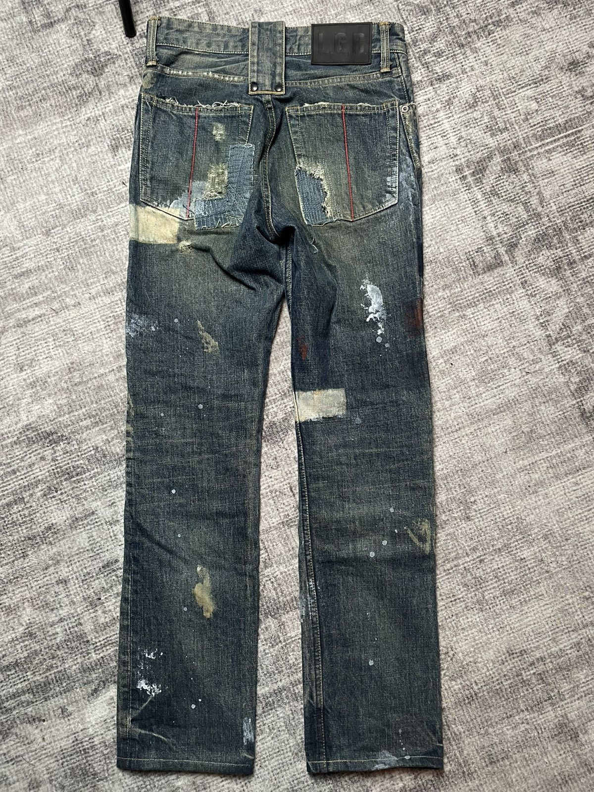 Le Grande Bleu (L.G.B.) L.G.B. distressed Jeans Size US 28 / EU 44 - 8 Thumbnail