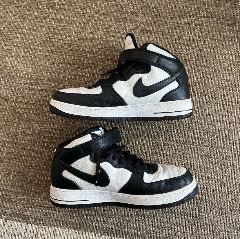 Nike × Stussy Nike Stüssy AF1 Mid Size US 11.5 / EU 44-45 - 3 Thumbnail