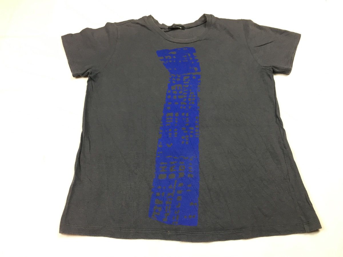Yohji Yamamoto Y’s For Men Yohji Yamamoto Neck Tie Printed Tee Unisex Wear Size S / US 4 / IT 40 - 1 Thumbnail