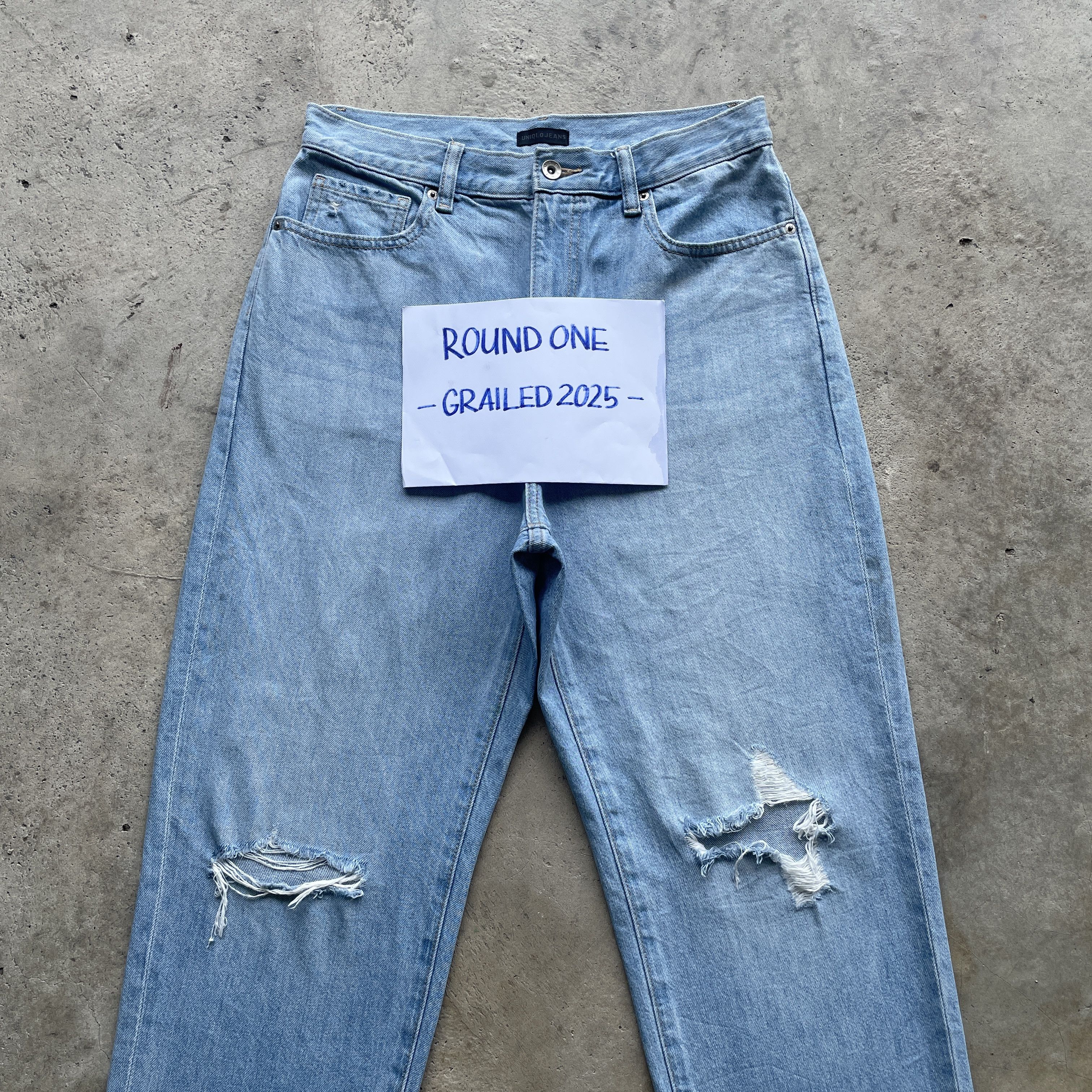 Japanese Brand VINTAGE JAPANESE JEANS DISTRESSED FADED RIPPED DENIM PANTS Size US 30 / EU 46 - 3 Thumbnail