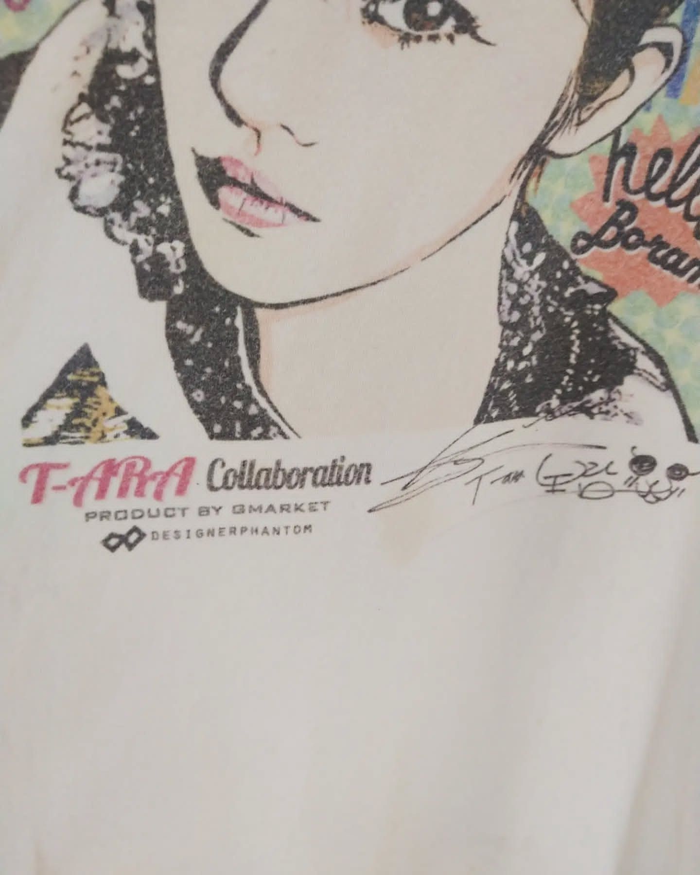 Band Tees T-Ara Amazing Collaboration Member Graphic Signed Idol Tee Size US M / EU 48-50 / 2 - 3 Thumbnail