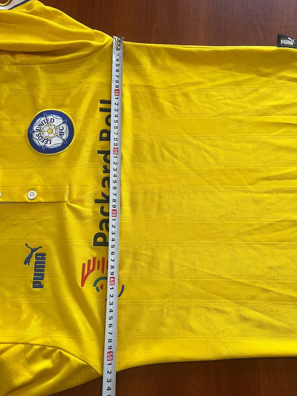 Puma 1997/98 LEEDS UNITED HOME SOCCER JERSEY FOOTBALL SHIRT SZ S Size US S / EU 44-46 / 1 - 17 Thumbnail